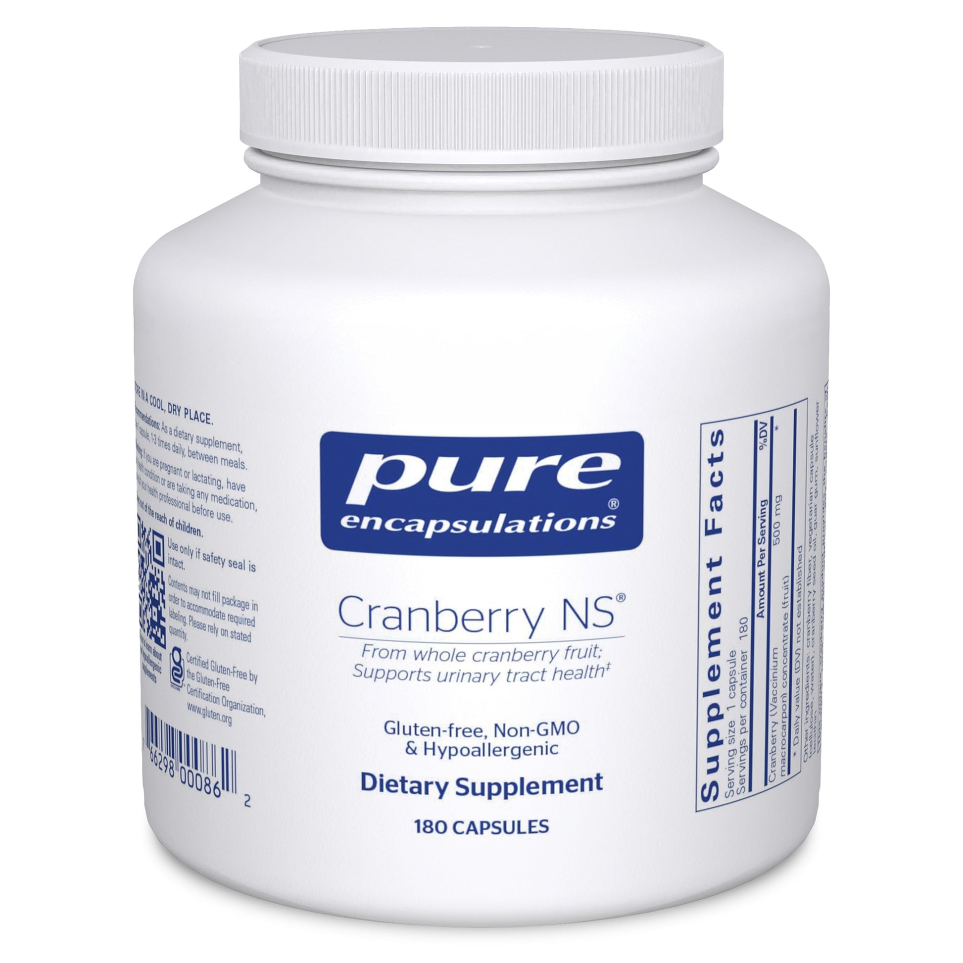 Pure Encapsulations Cranberry NS Capsules 180