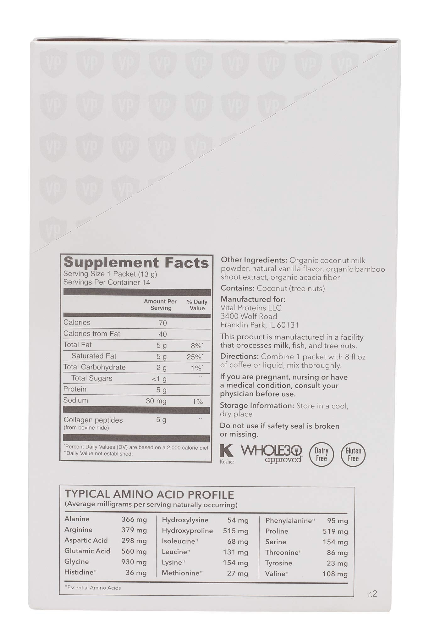 Vital Proteins Collagen Creamer Powder, 6.4 oz