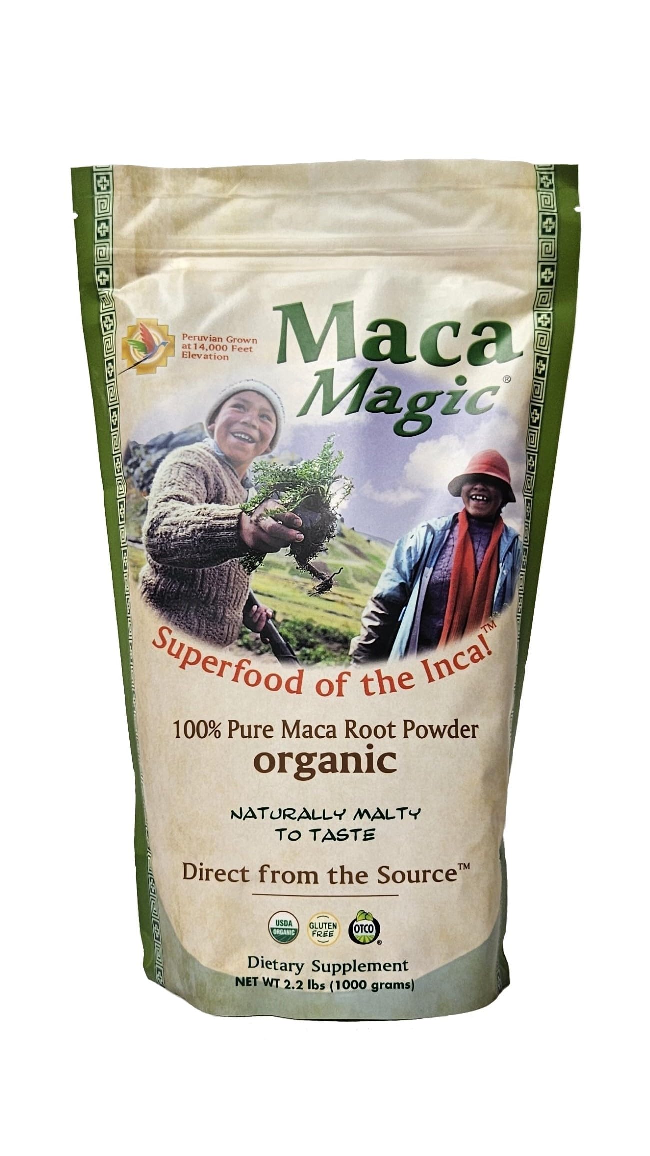 Maca Magic 100% Organic Raw Maca Powder, 35.2 Ounces