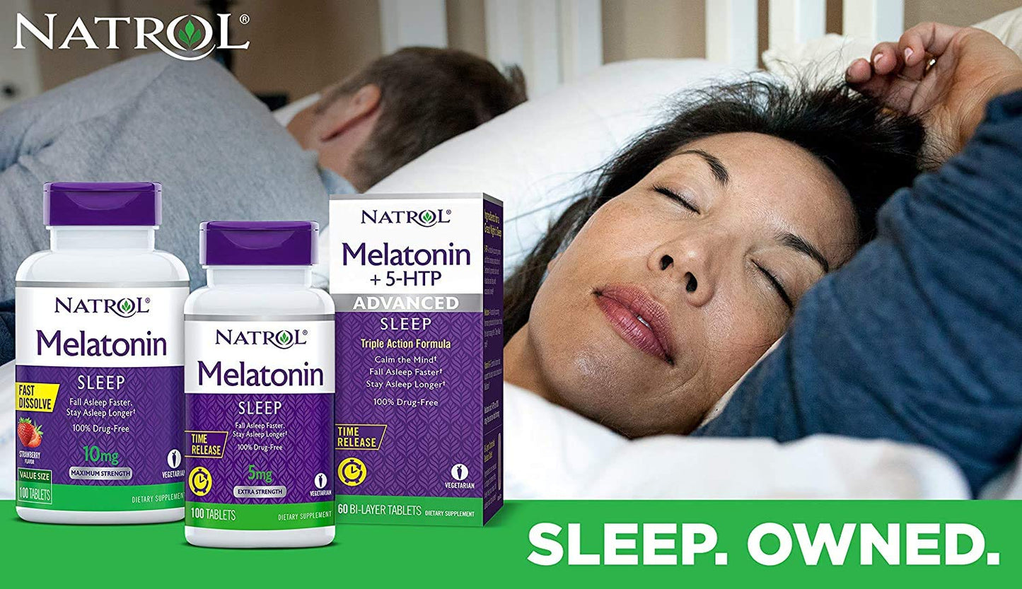 Natrol Melatonin 3 mg Tablet, 240 Tablets