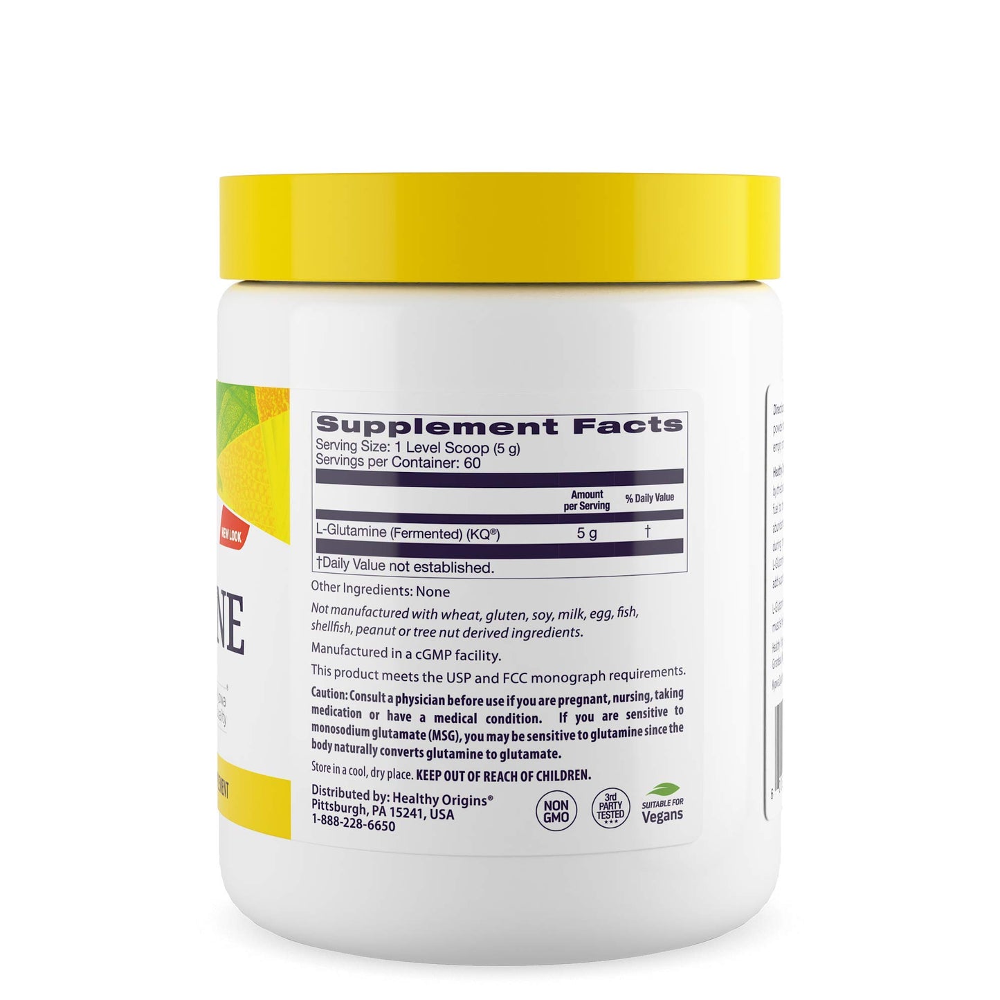Healthy Origins L-Glutamine Powder 10.6 oz