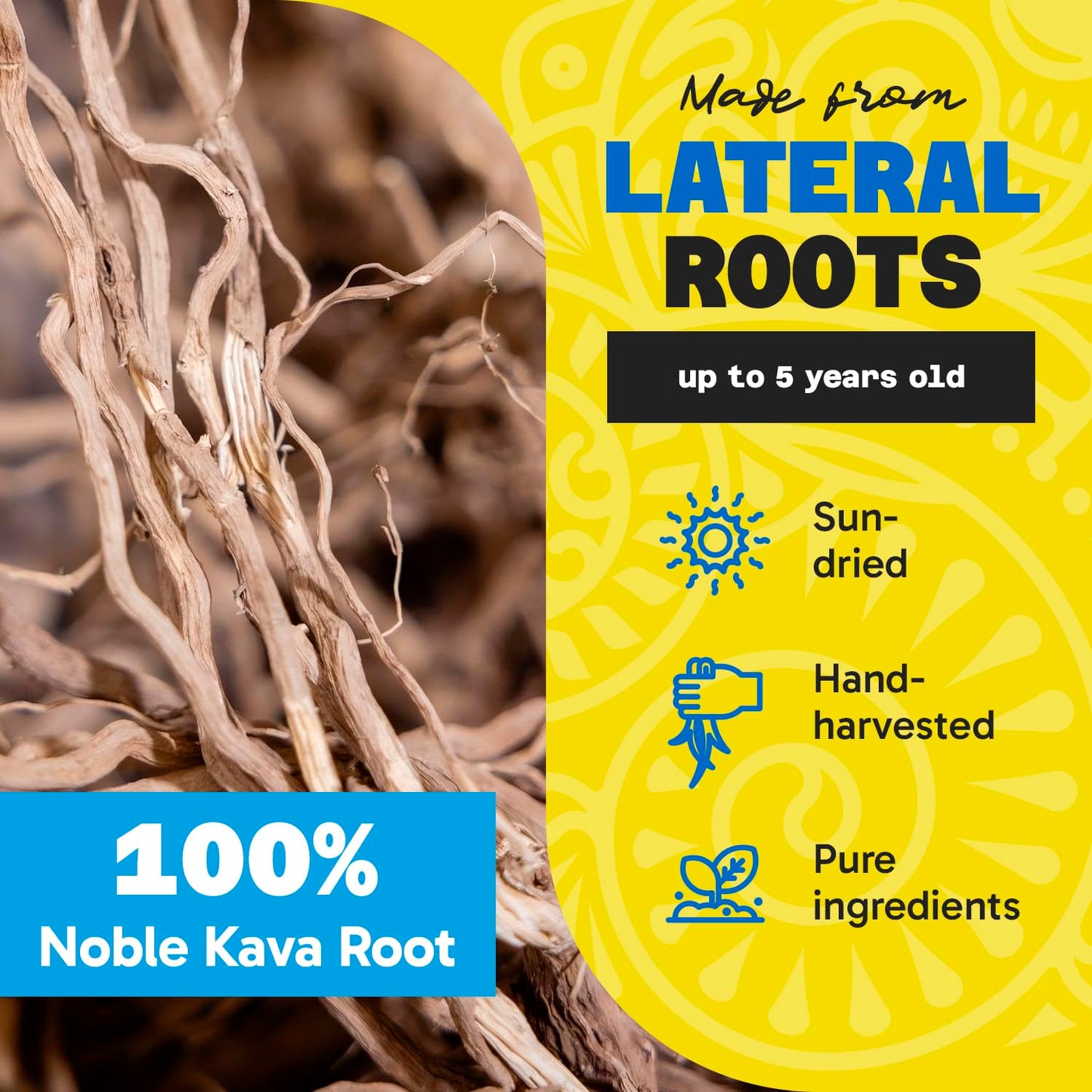 Fiji Vanua Kava Kava Root Powder, Powder, 16 oz