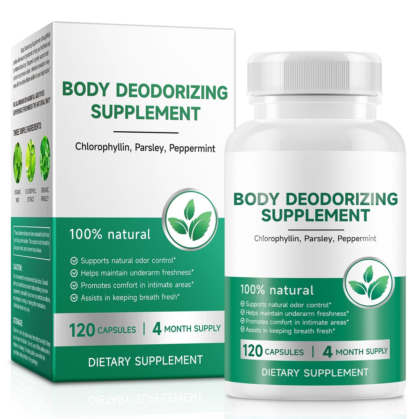 ZODENIS Body Deodorizing Chlorophyll Tablets 300