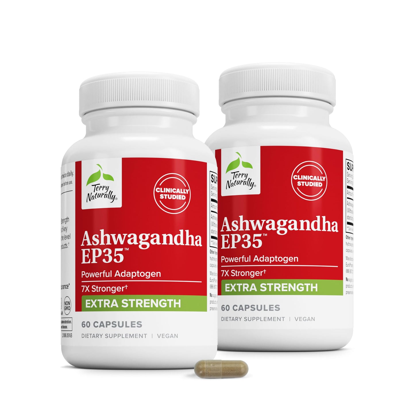 Terry Naturally Ashwagandha EP35 Extra Strength 120 Capsules