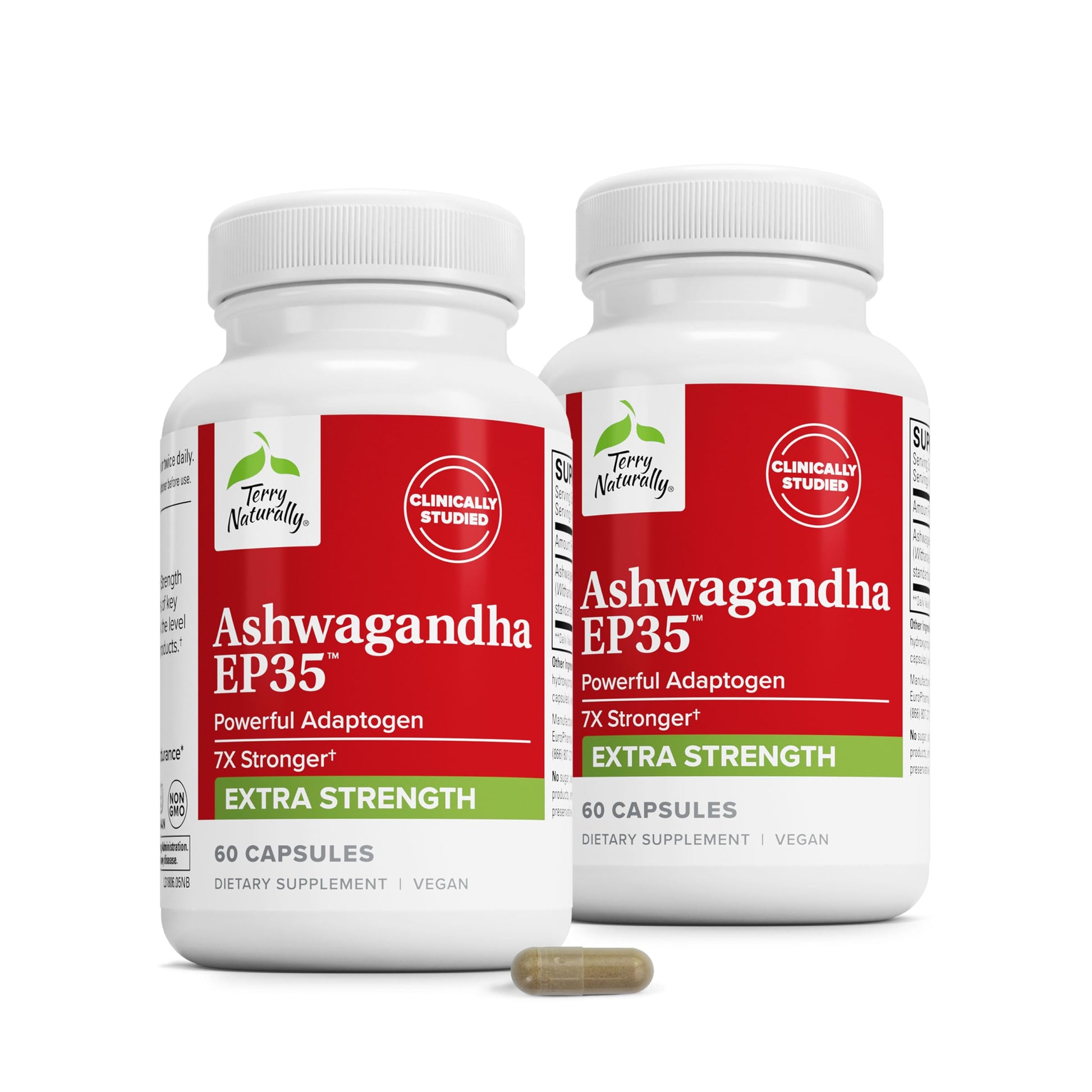 Terry Naturally Ashwagandha EP35 Extra Strength 120 Capsules