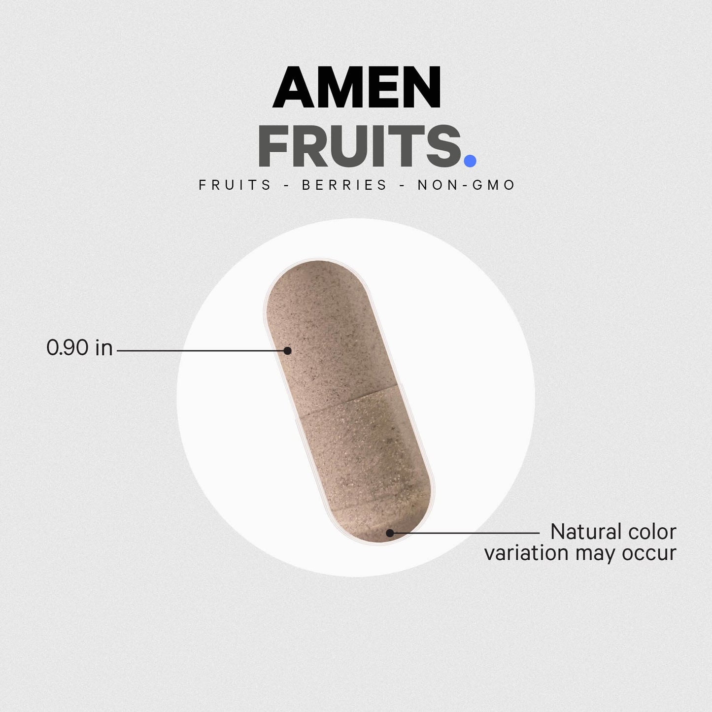 Amen Fruits Daily Multivitamin Capsule 90 Capsules