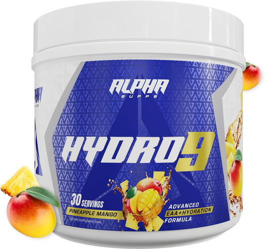 Alpha Supps Hydro 9 Aminos Powder 19 Servings