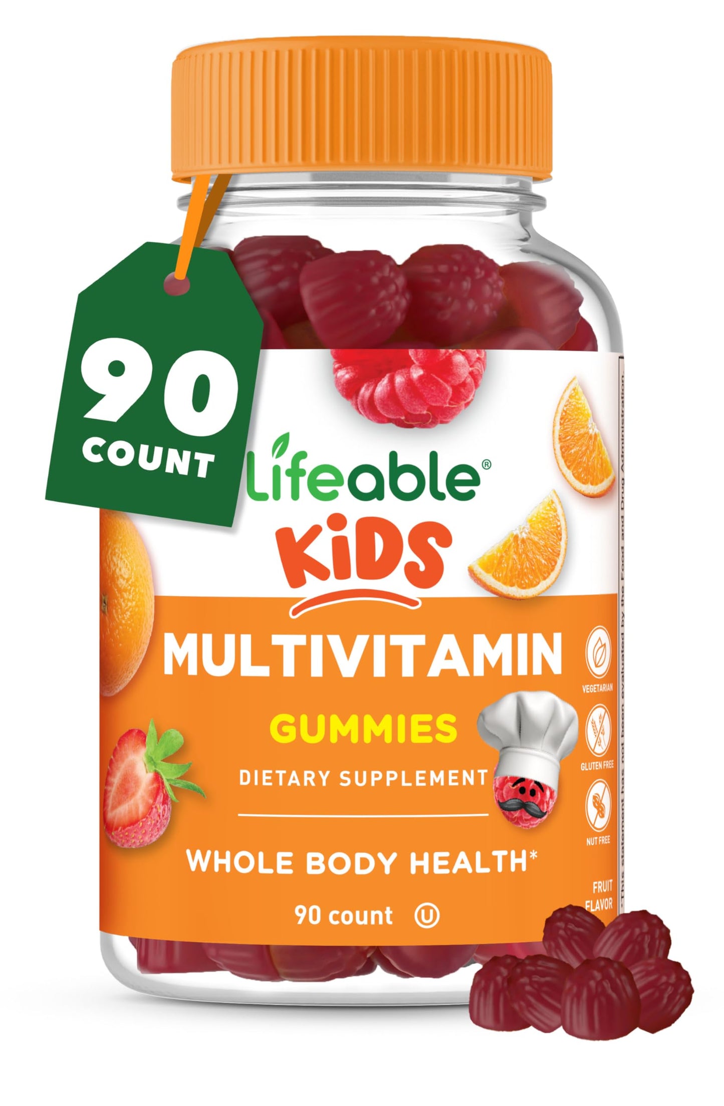 Lifeable Kids Multivitamin Gummies 90 Gummies
