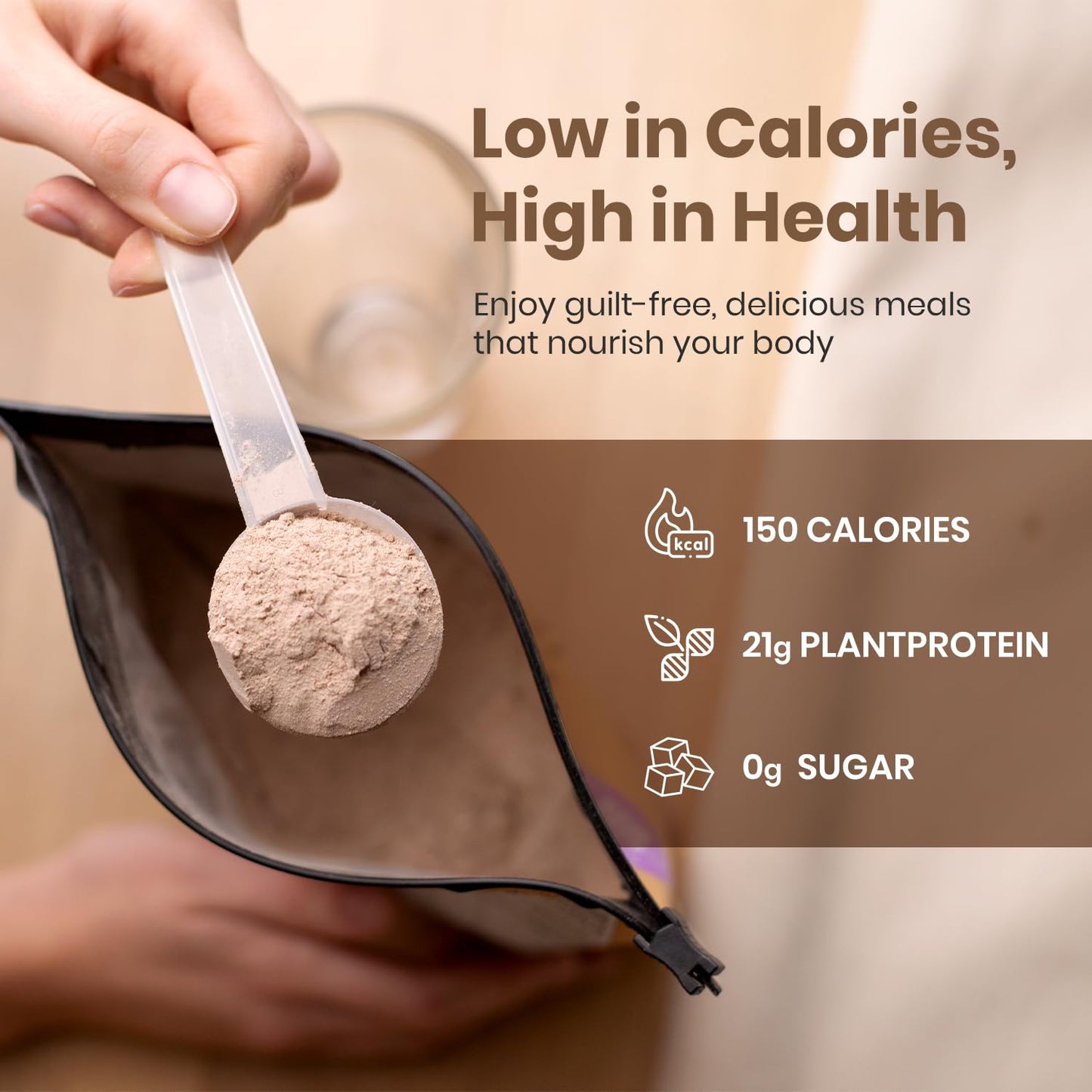 UpNourish Peanut Butter Vegan Protein Powder 22.24 Ounce