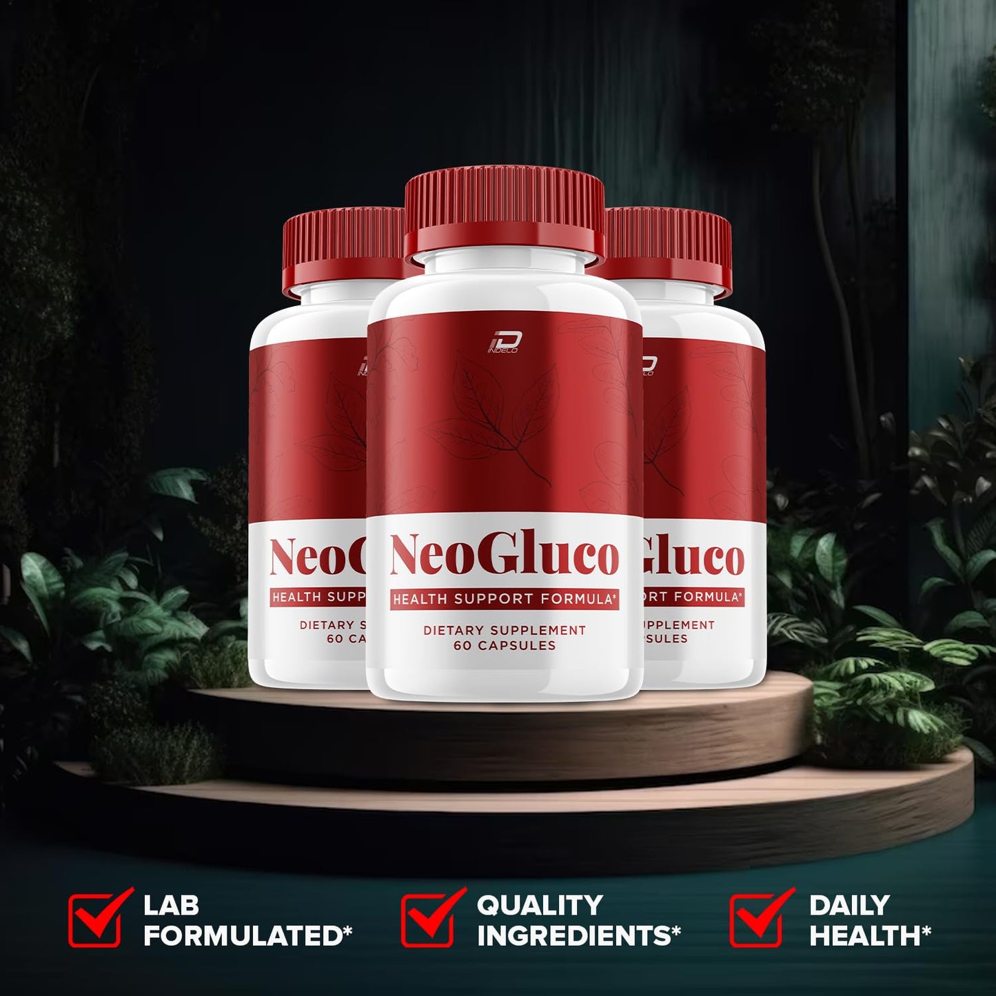 Indelo NeoGluco Capsules 180 Capsules