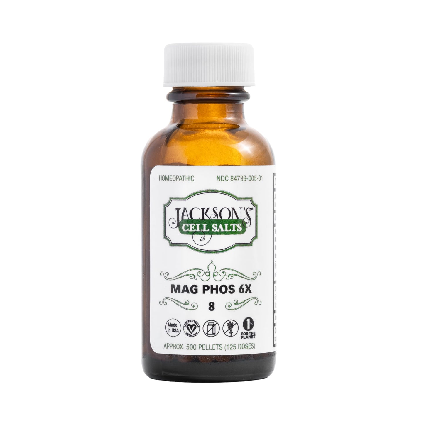 Jackson's Magnesium Phosphorica 6X Tablets, 500 Count
