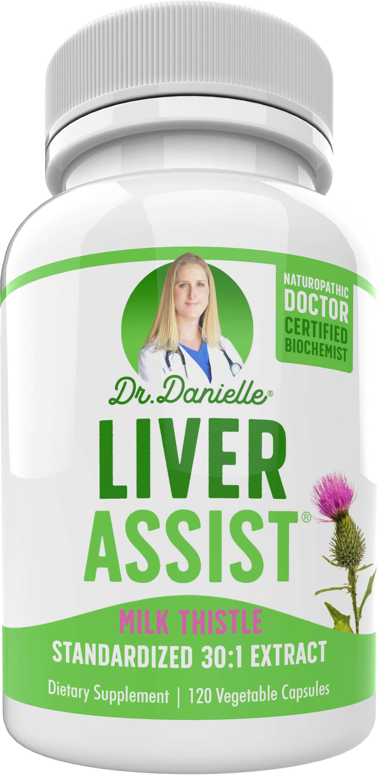 Doctor Danielle Liver Assist Capsules 120 Count