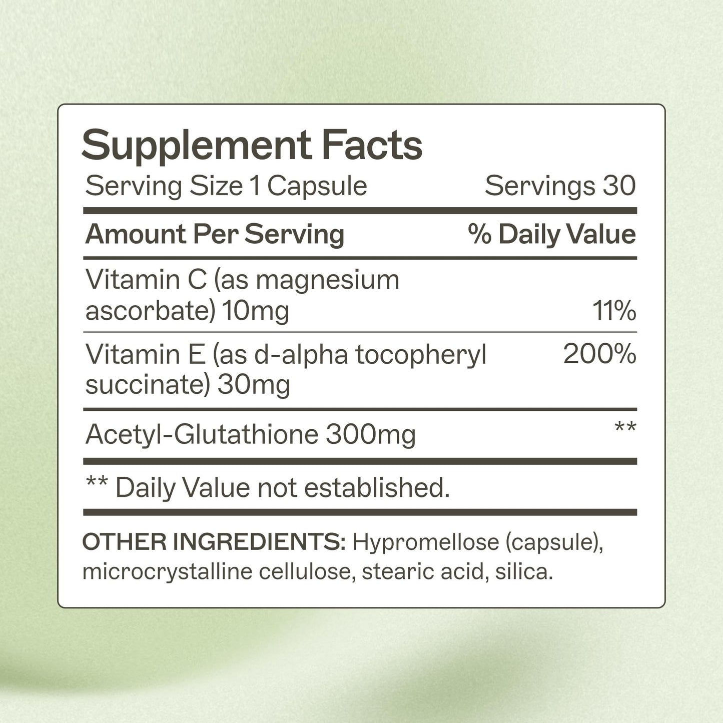 Amy Myers MD Glutathione Supplement 30 Capsules