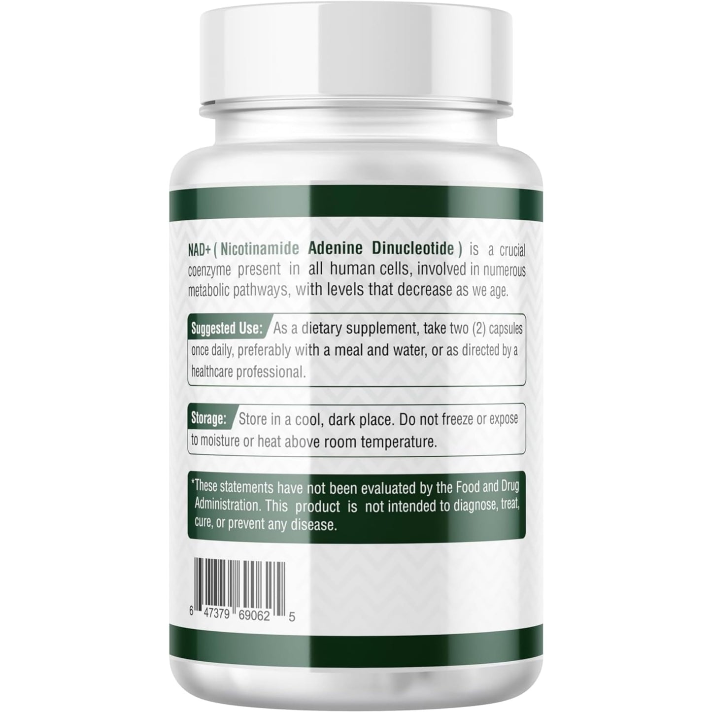 Probase Nutrition NAD Supplement 500mg High Potency NAD Maximizer Similar to Nicotinamide Riboside Vegan Non-GMO Third Party Tested 60 Capsules