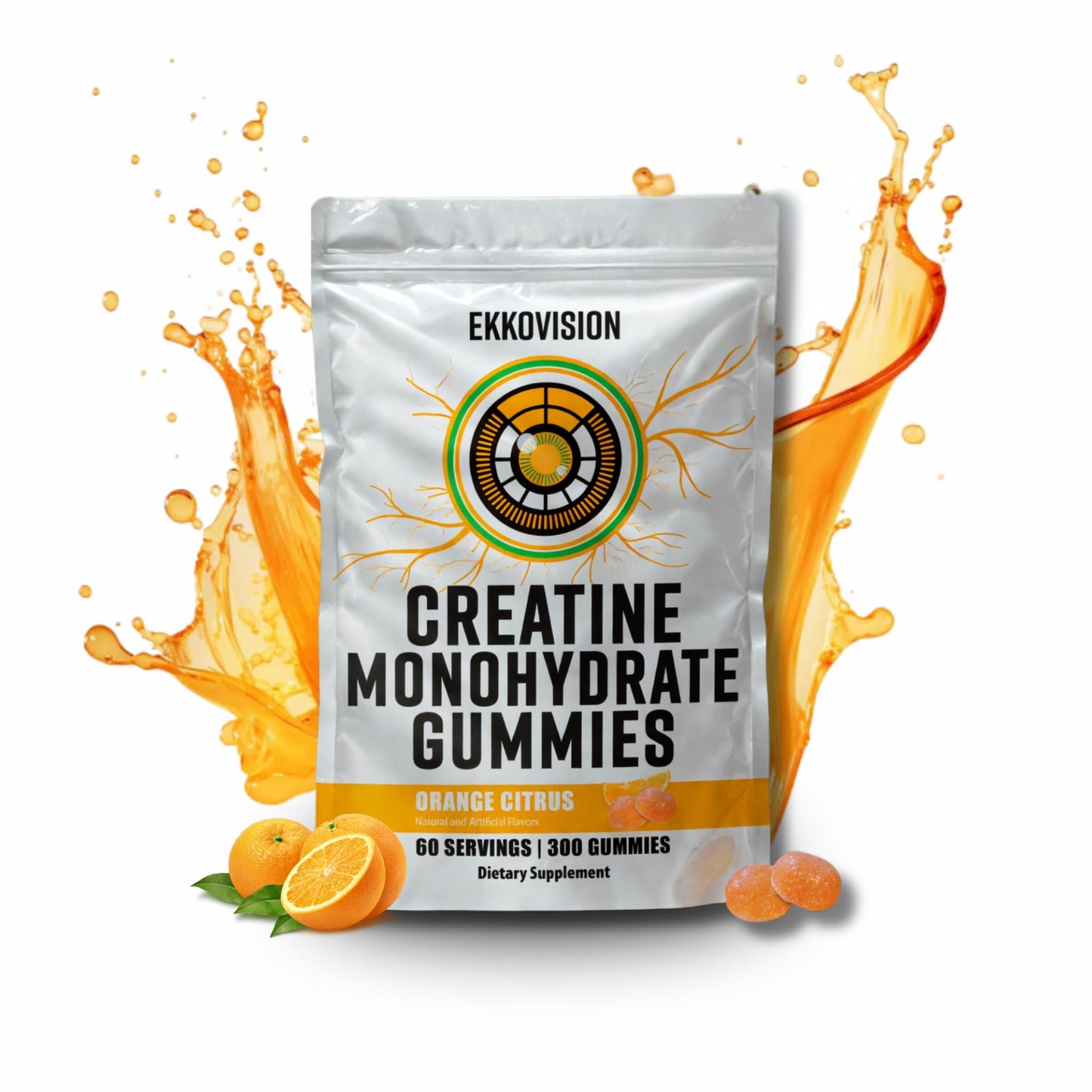 Ekkovision Creatine Monohydrate Gummy 60 Count