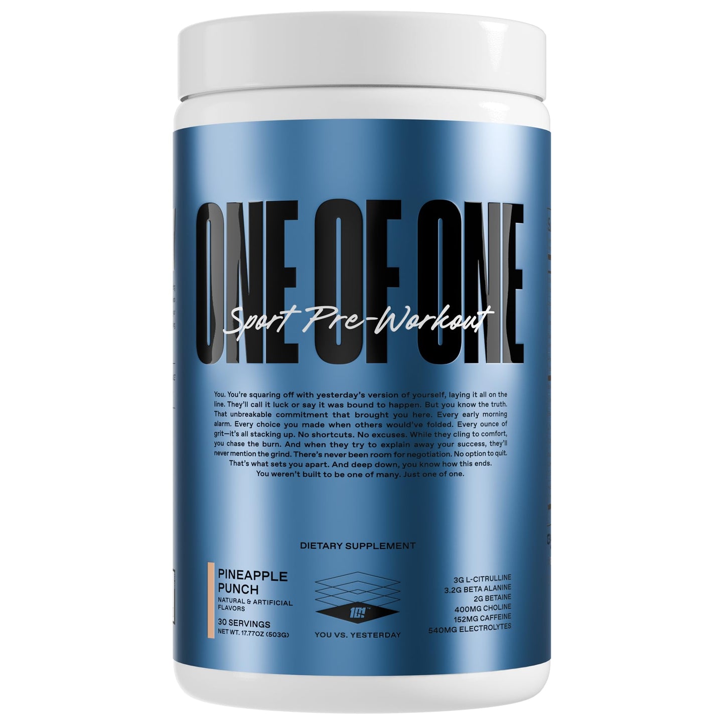 ONE OF ONE Sport Pre-Workout Powder 30 Servings