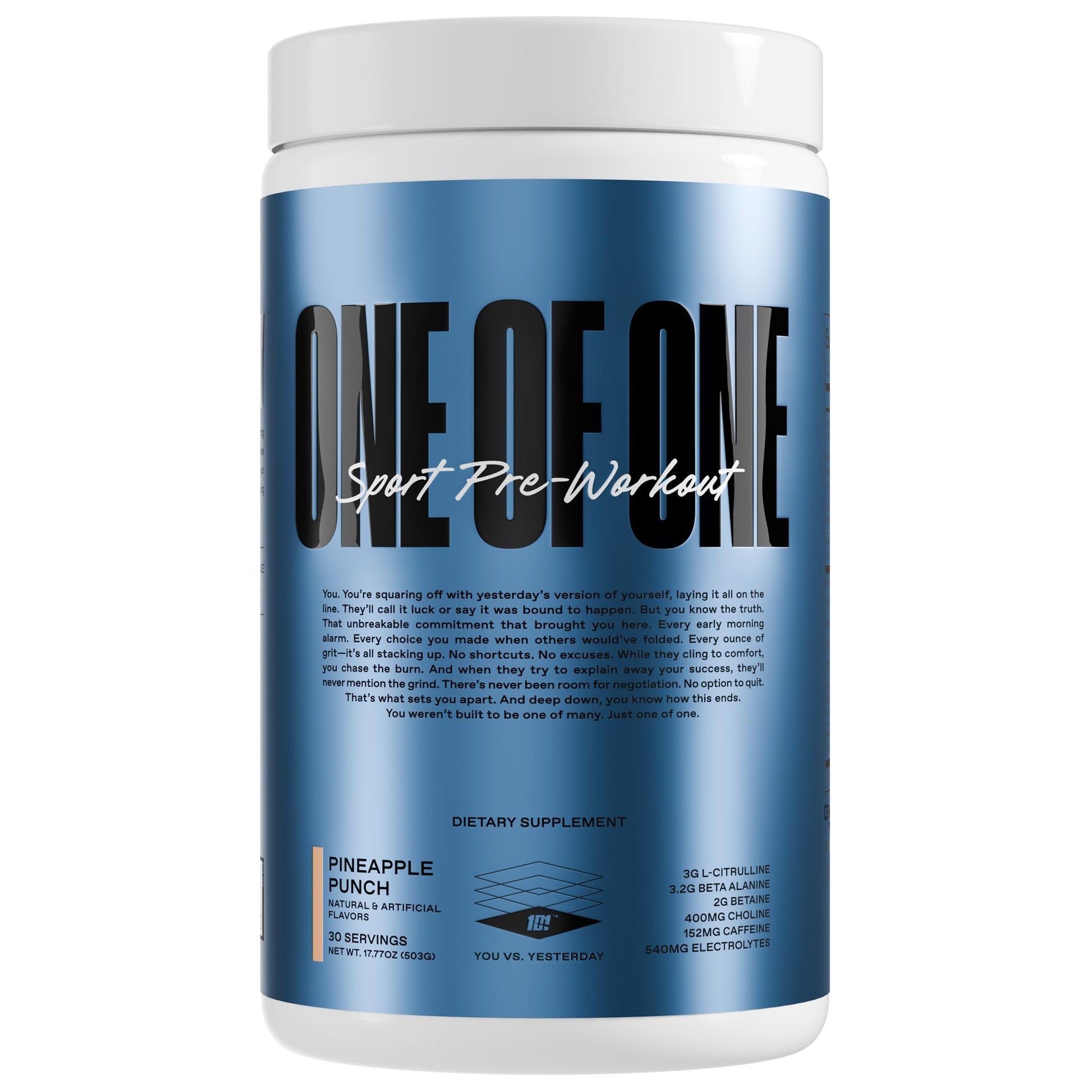ONE OF ONE Sport Pre-Workout Powder 30 Servings