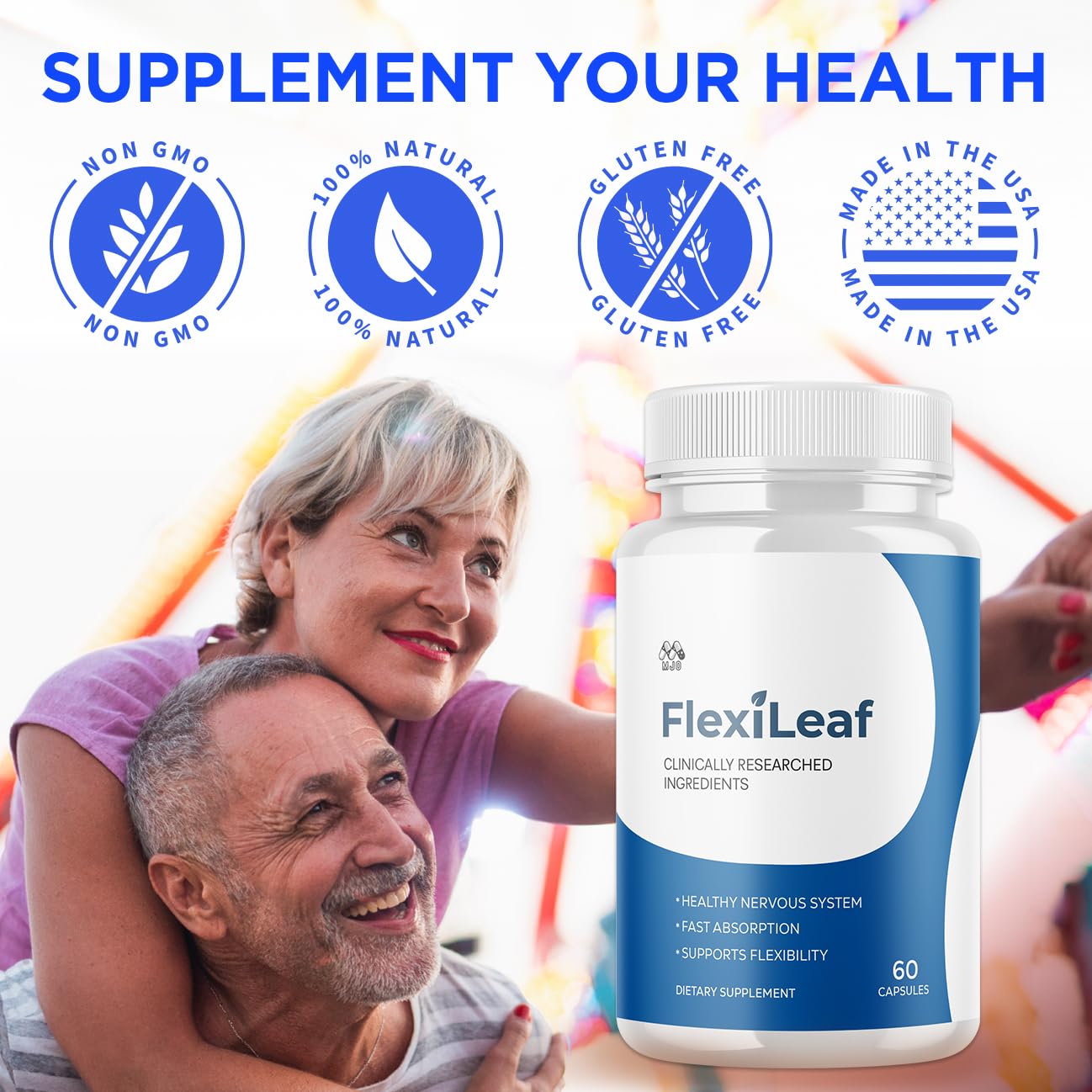 MJO Flexileaf Capsules, 120 Capsules