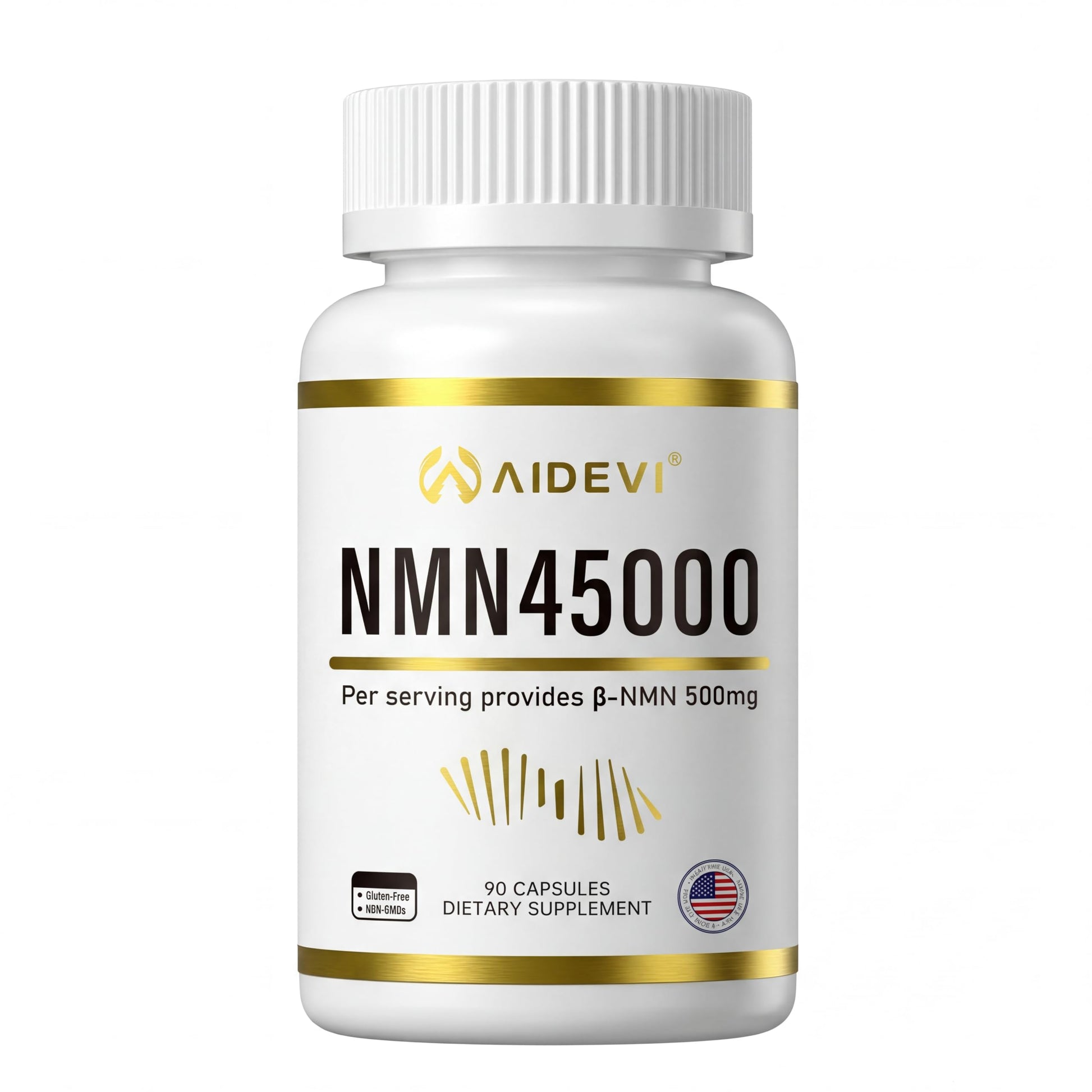 AIDEVI NMN 45000 Nicotinamide Mononucleotide Capsule 90 Count