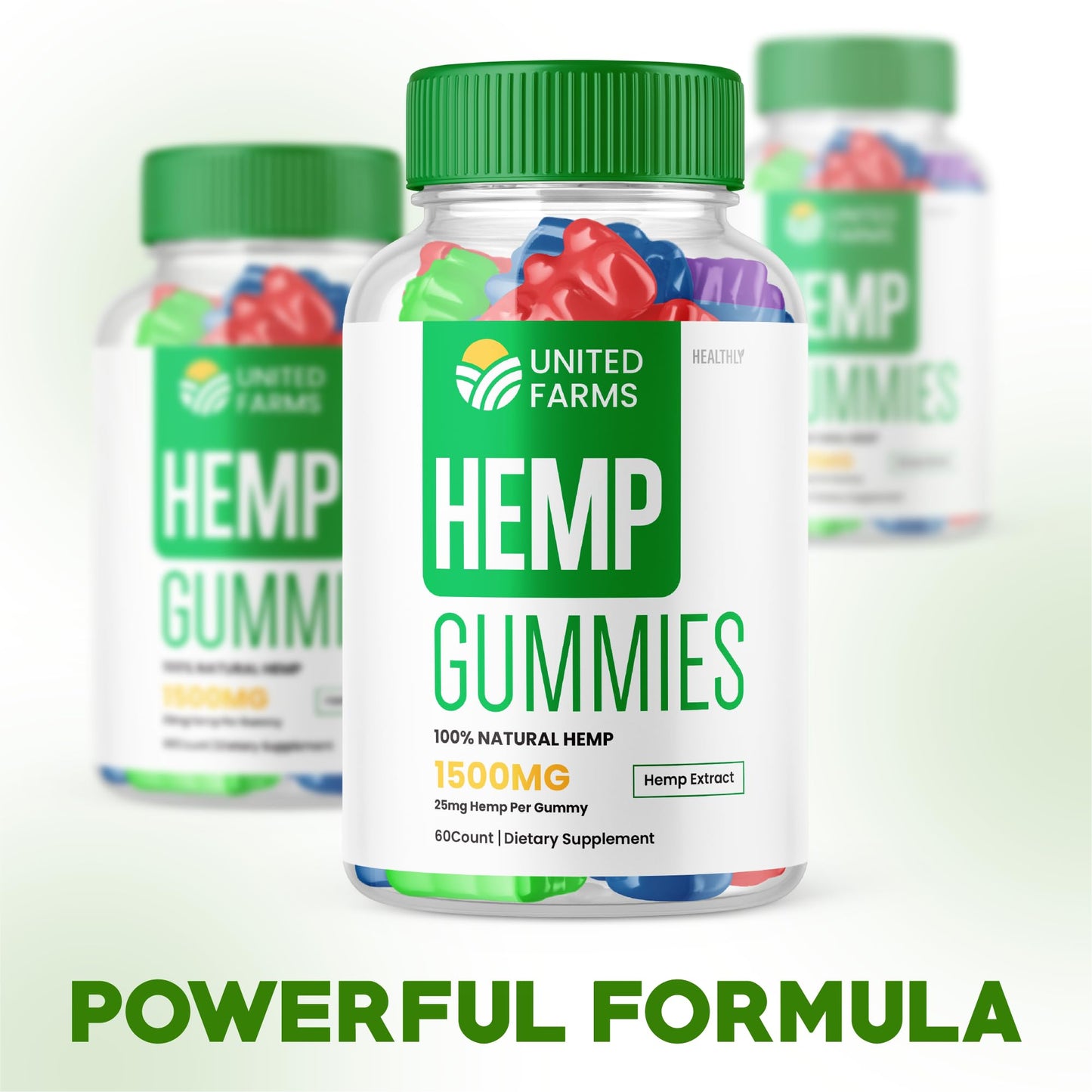 Purvia Hemp Gummies High Performance Blend, 120 Gummies
