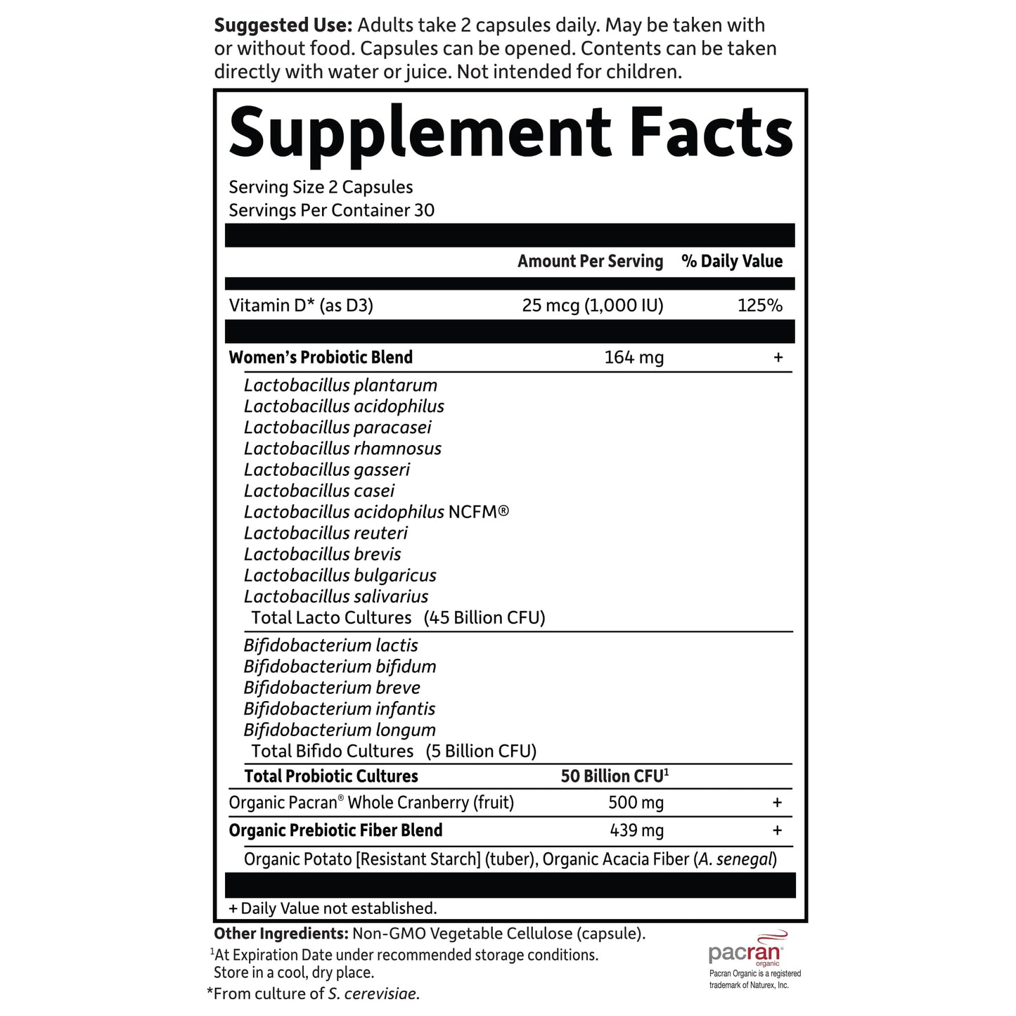 Garden of Life Dr. Formulated Probiotics Urinary Tract+ - 50 Billion CFU - Supports Digestive, Immune & Urinary Tract Health - Capsules 360