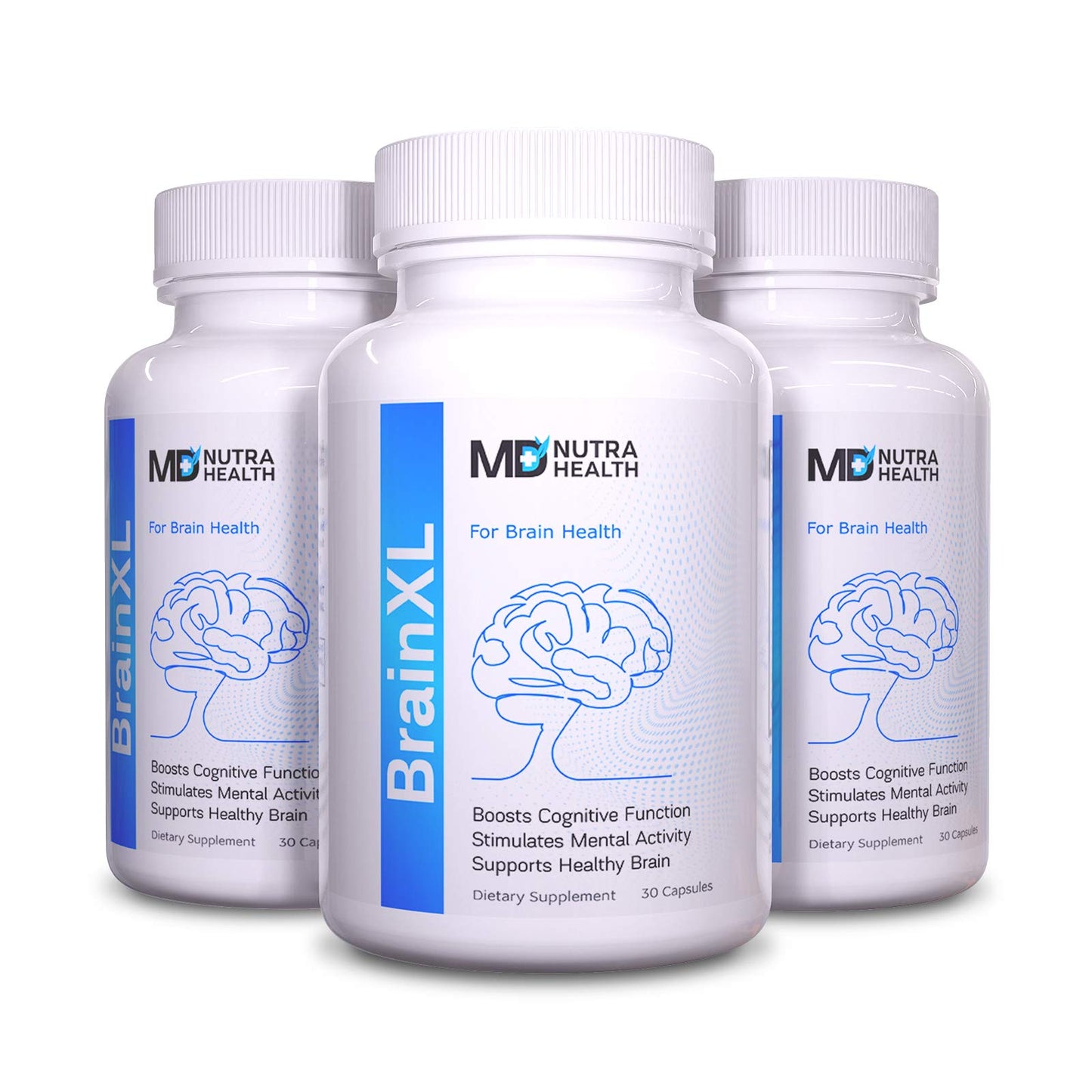 Memotenz Brain Function Supplement Capsules, 90 Count