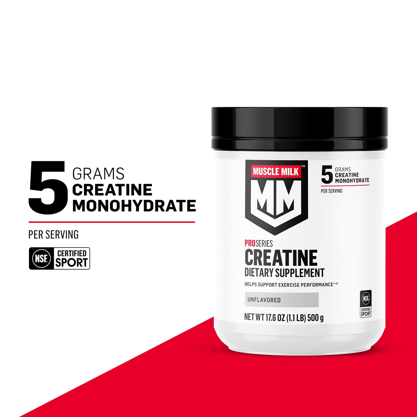 Muscle Milk Pro Series Creatine Powder 17.6 oz