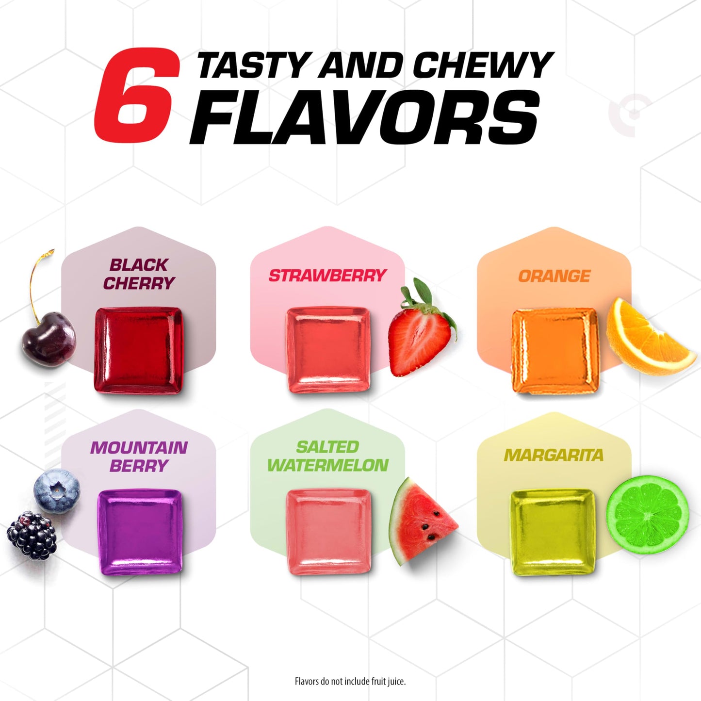 Clif Bloks Energy Chews Chewable 12 Packs