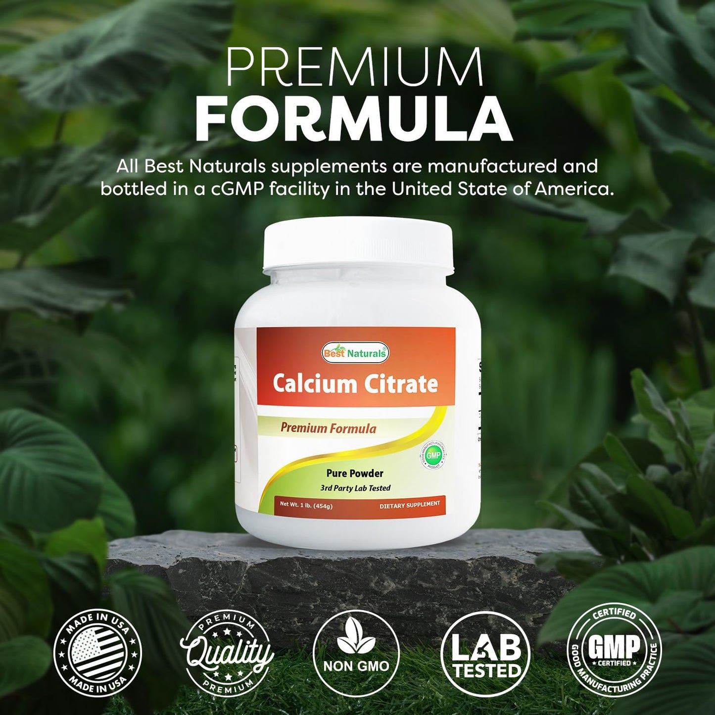 Best Naturals Calcium Citrate Powder 16 Ounce