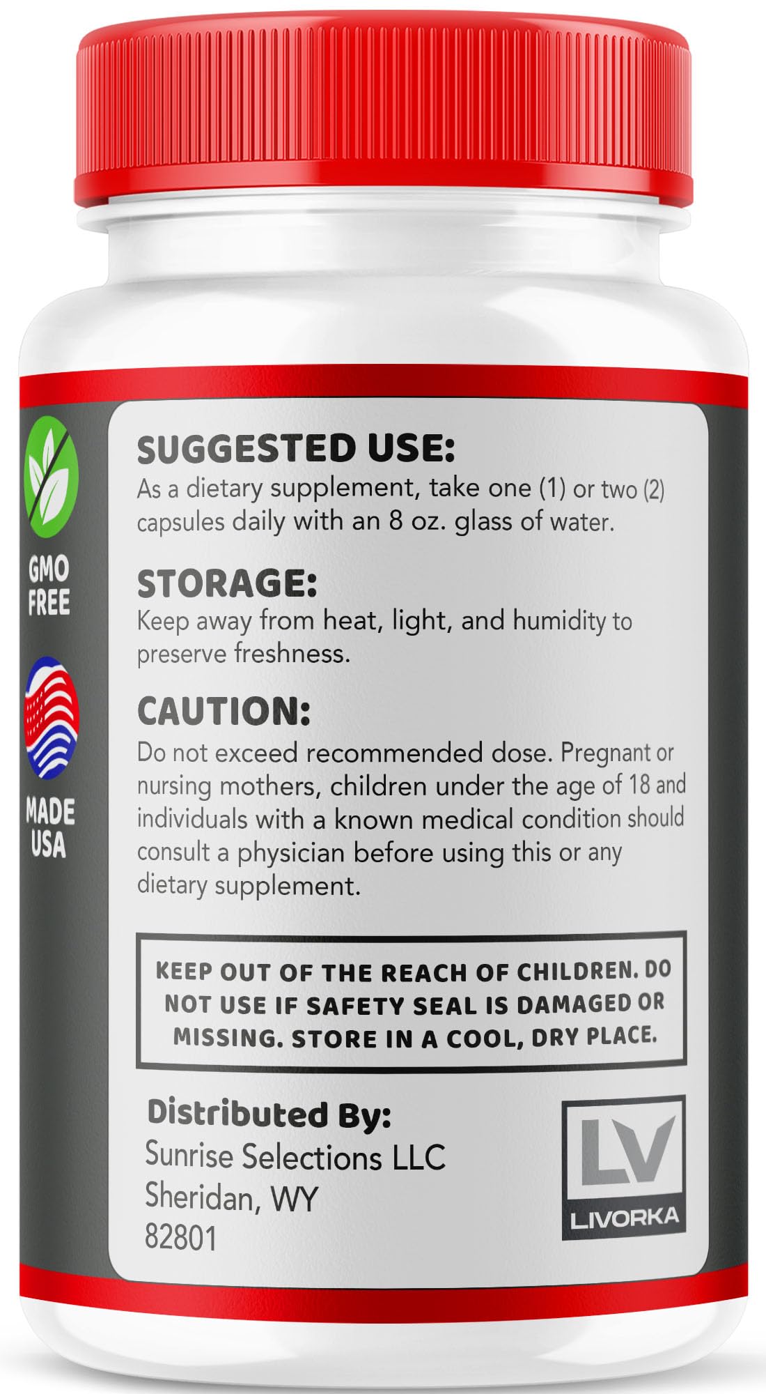 LIVORKA Biobooster Capsules, 300 Capsules