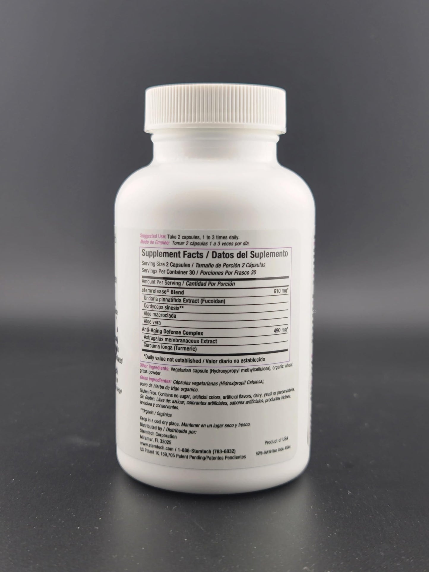 StemTech Stemrelease3 Capsule, 240 Capsules