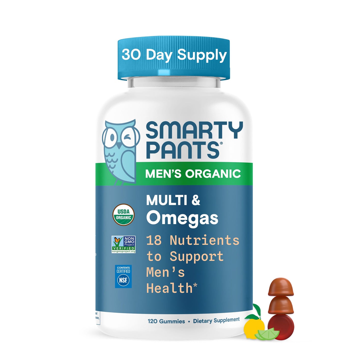 SmartyPants Multivitamin for Men Gummy 120 Gummies