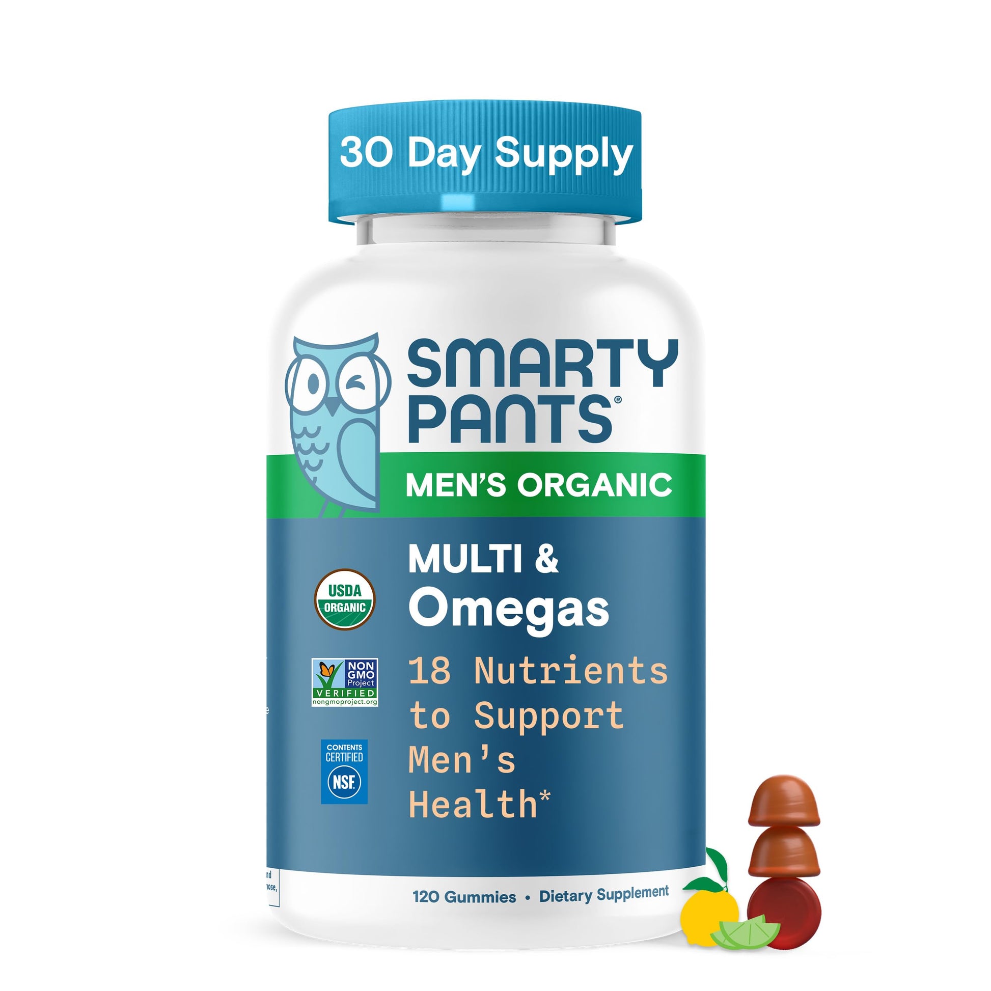 SmartyPants Multivitamin for Men Gummy 120 Gummies
