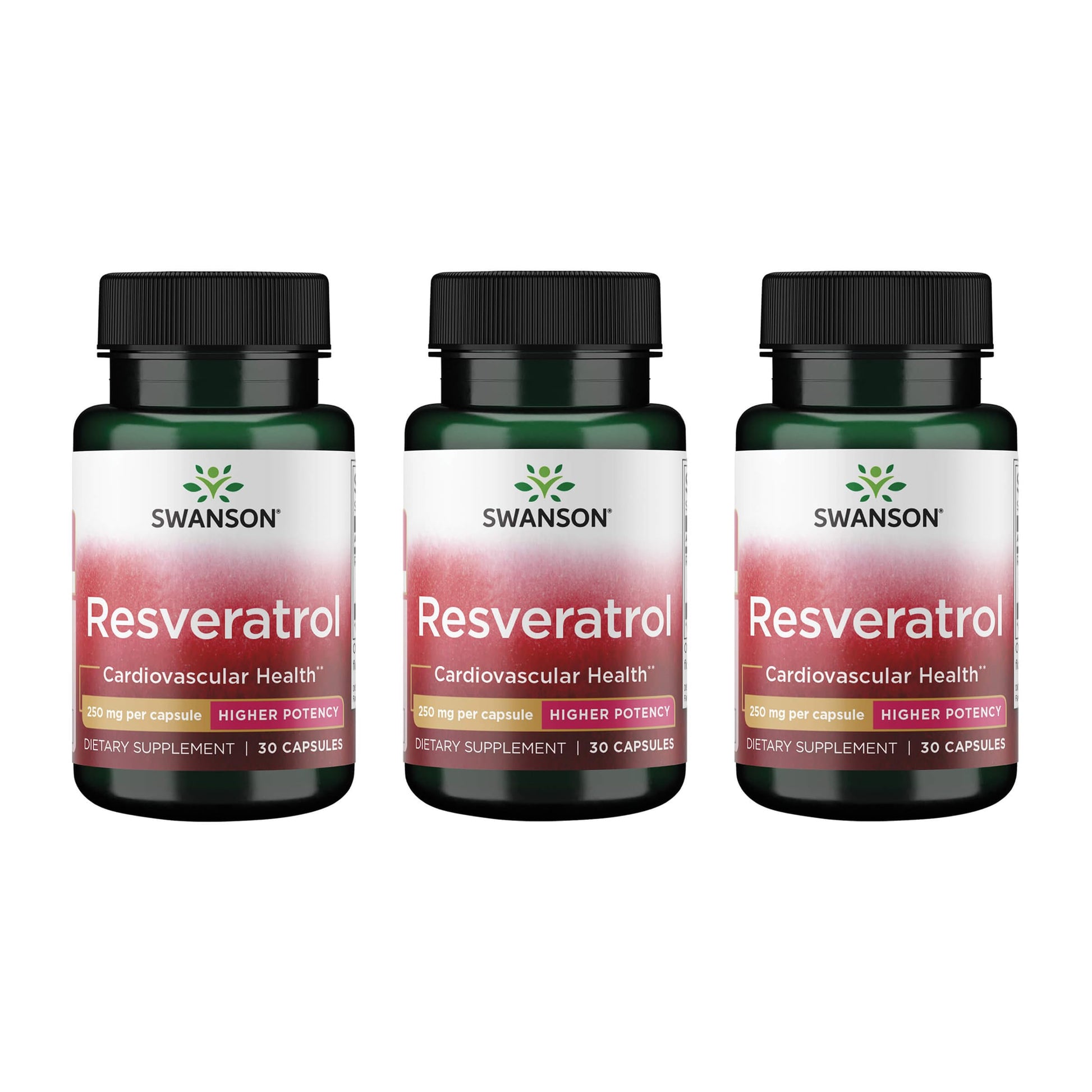 Swanson Ultra Resveratrol Higher Potency 250 mg Capsule 90 Count