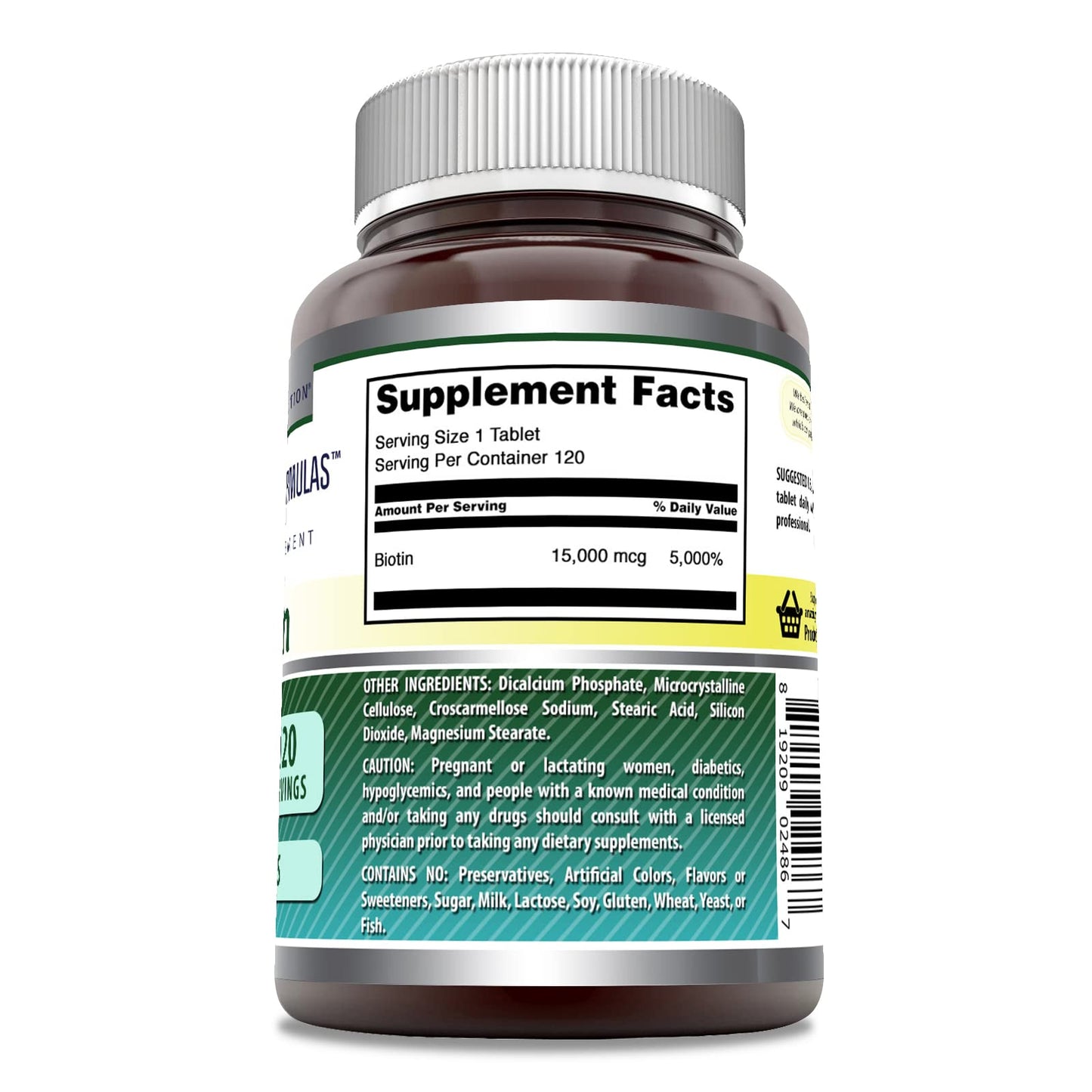 Amazing Nutrition Biotin Supplement Tablet 1 Count