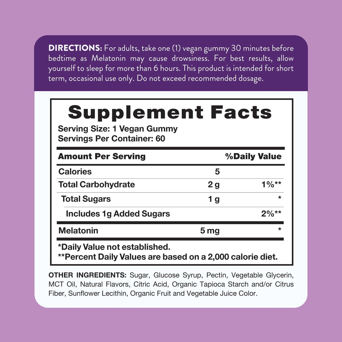 Nature's Truth Melatonin Gummies 60 Count