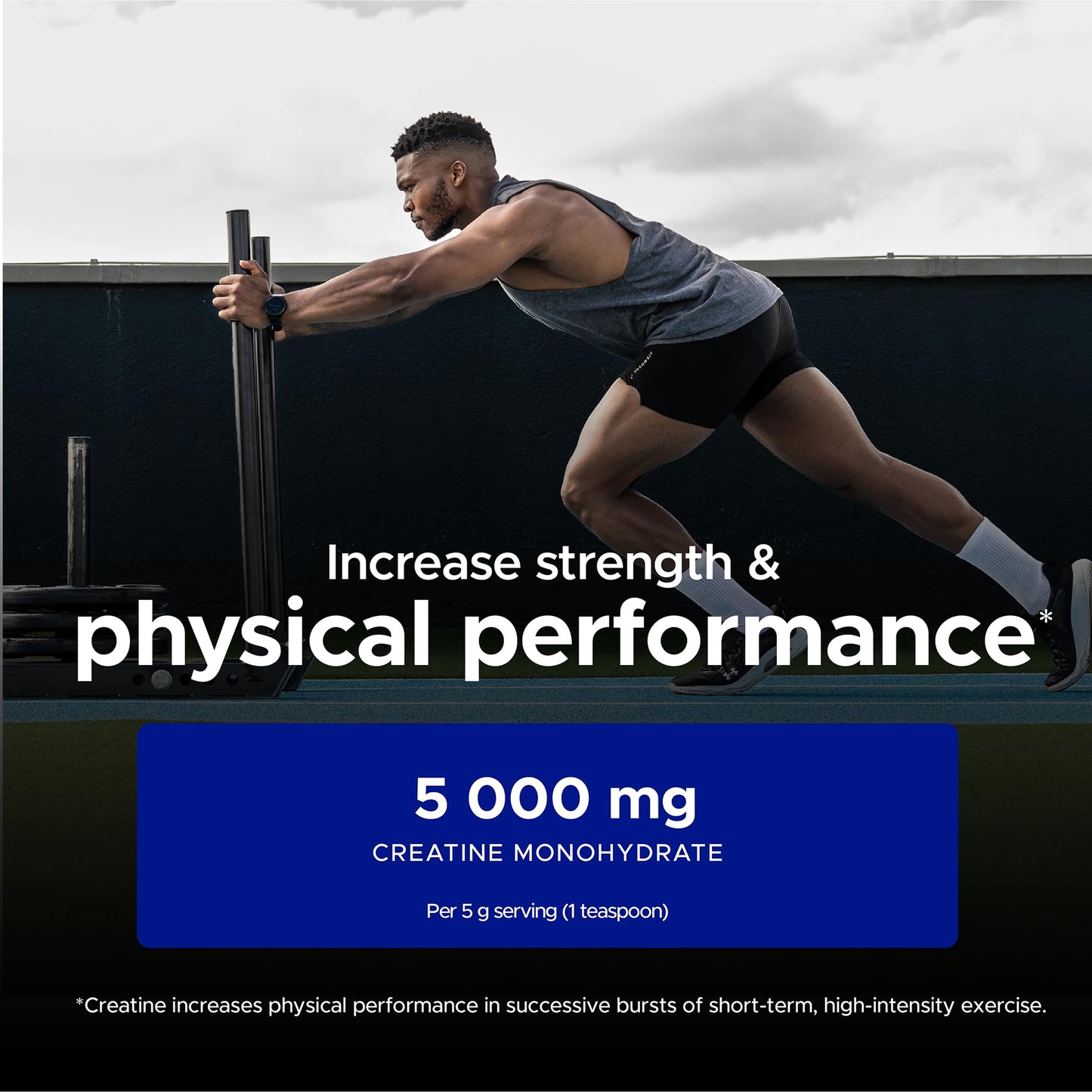 USN Creatine Monohydrate Powder 17.6 oz