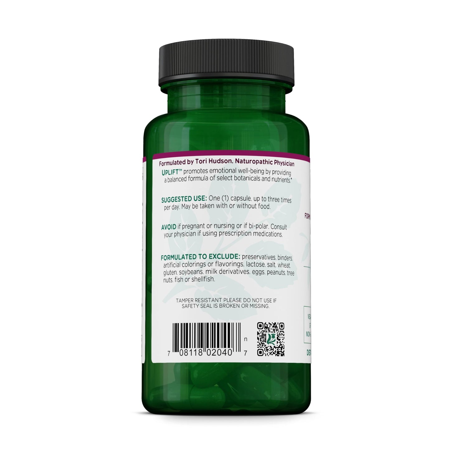 Vitanica Uplift Mood and Emotional Support Capsule 60 Capsules