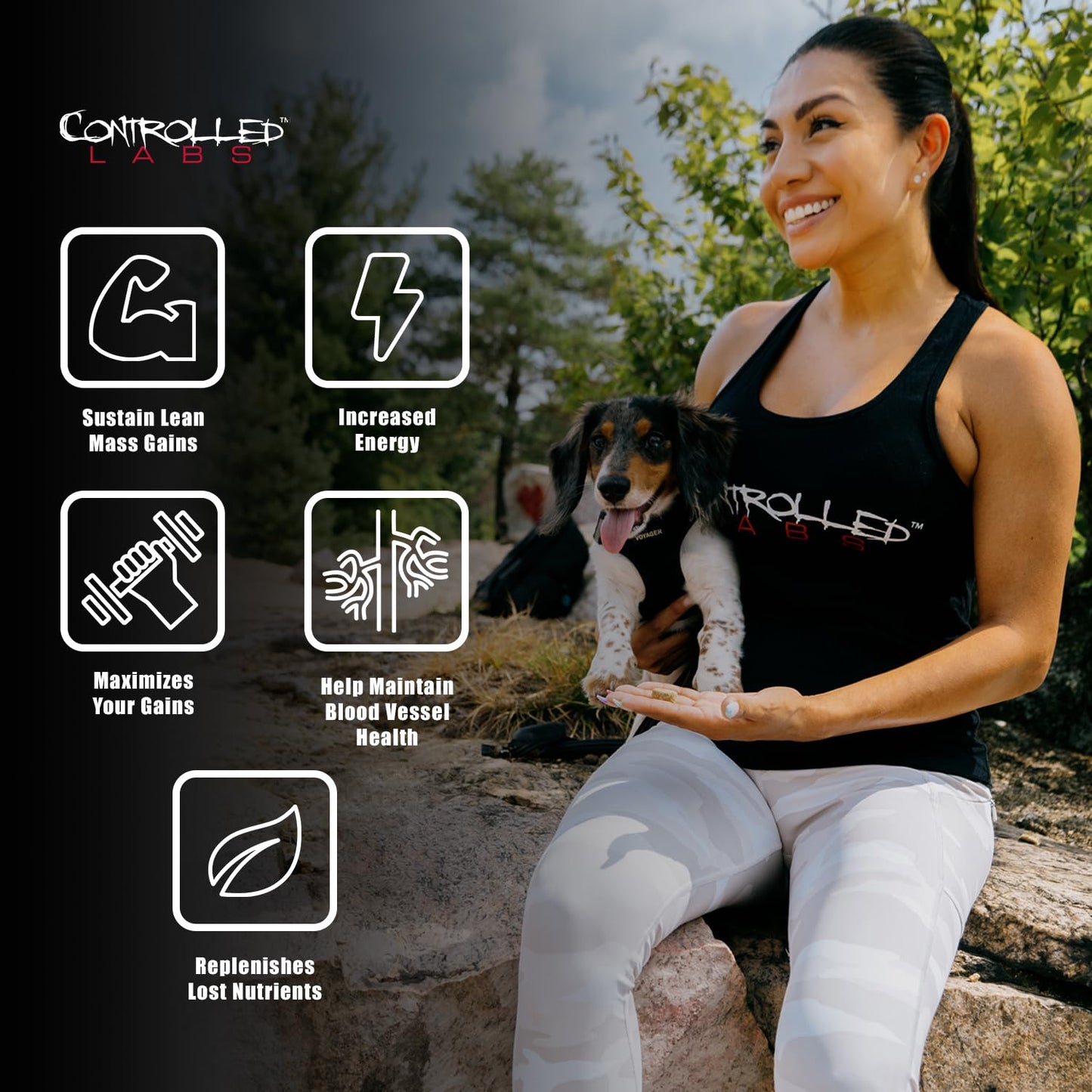 CONTROLLED LABS Orange Oximega Fish Oil Supplement Softgel 1 Count