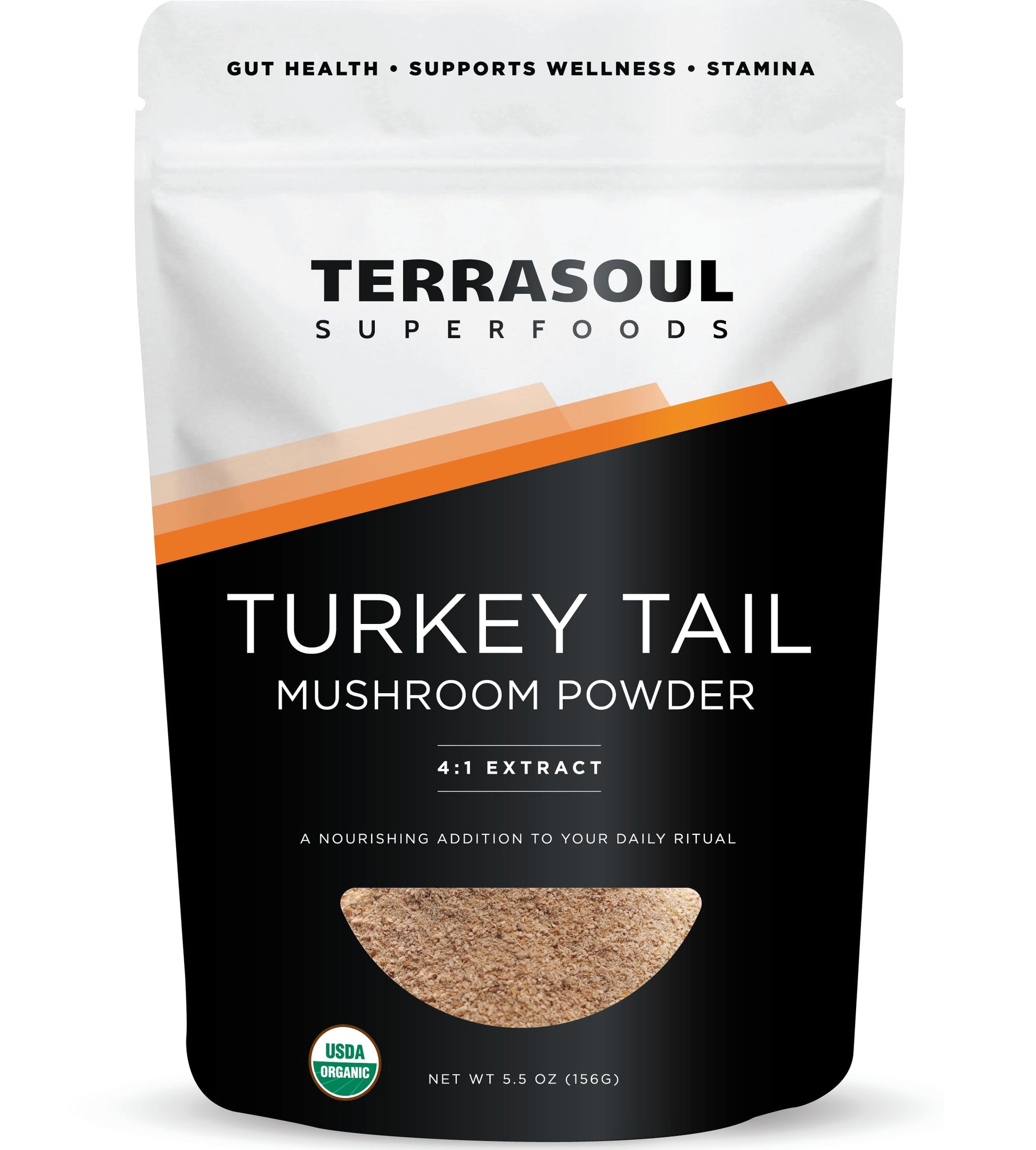 Terrasoul Superfoods Organic Turkey Tail Extract Powder 5.5oz