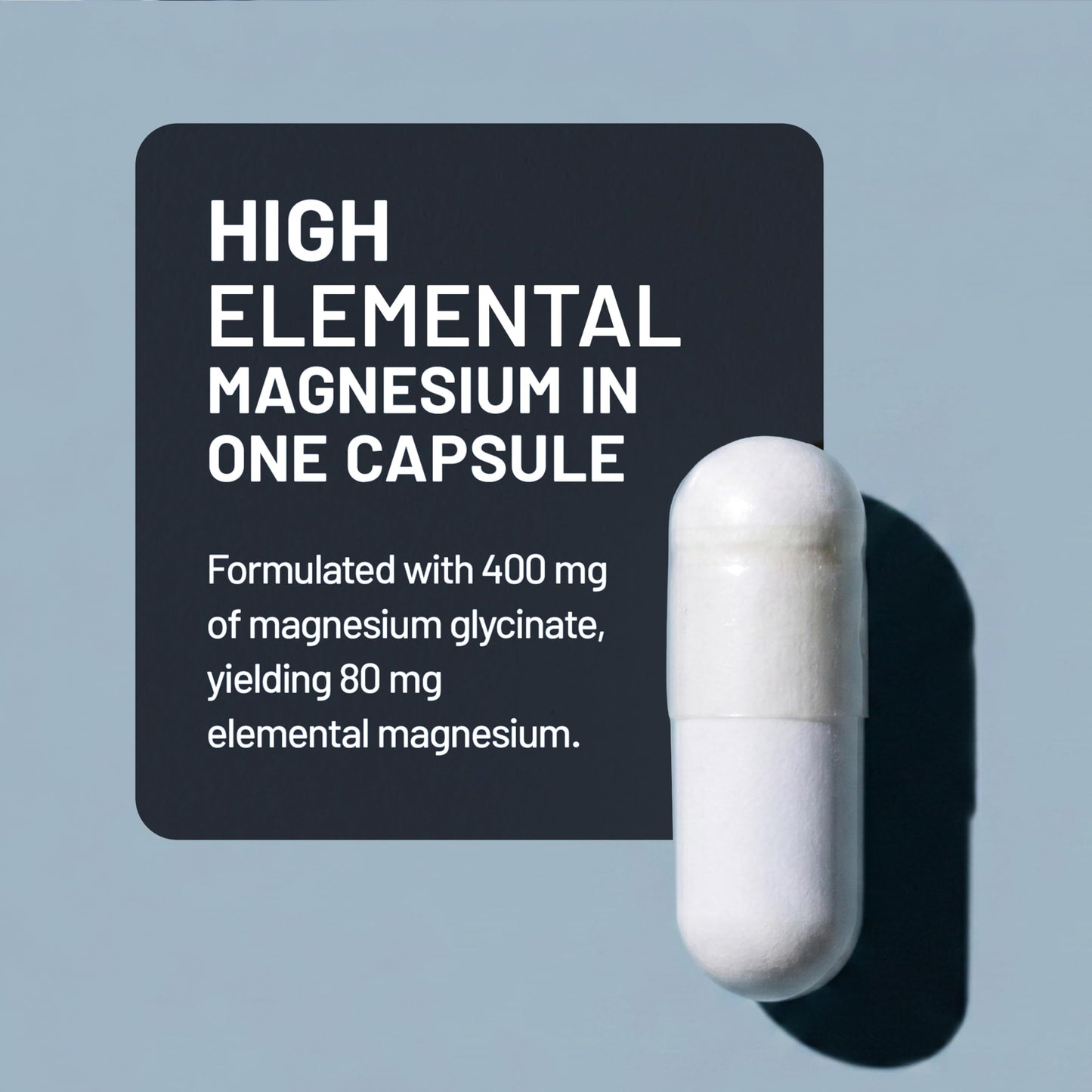 NatureWise Magnesium Glycinate 400 mg Capsule, 180 Capsules