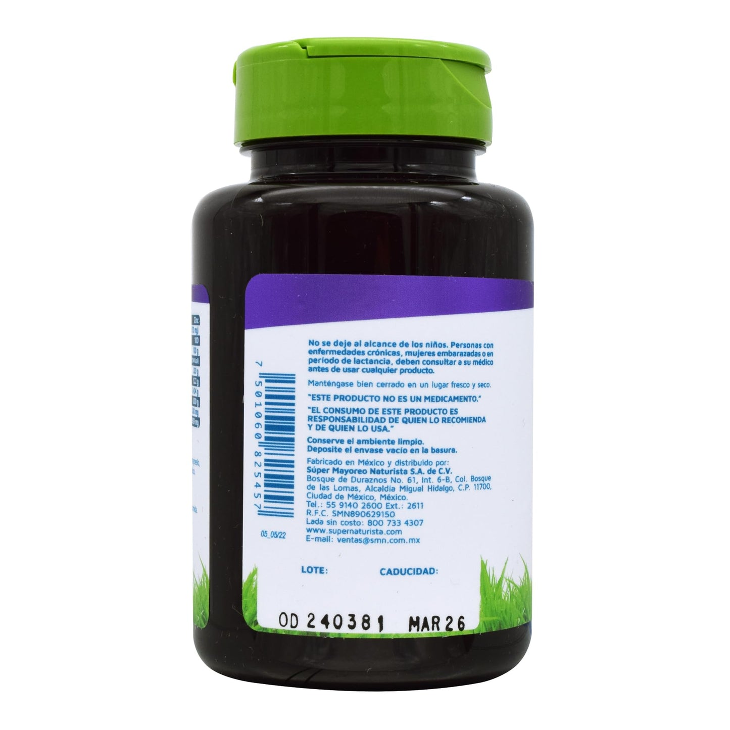 Vidanat Zinc Capsules 60 Count