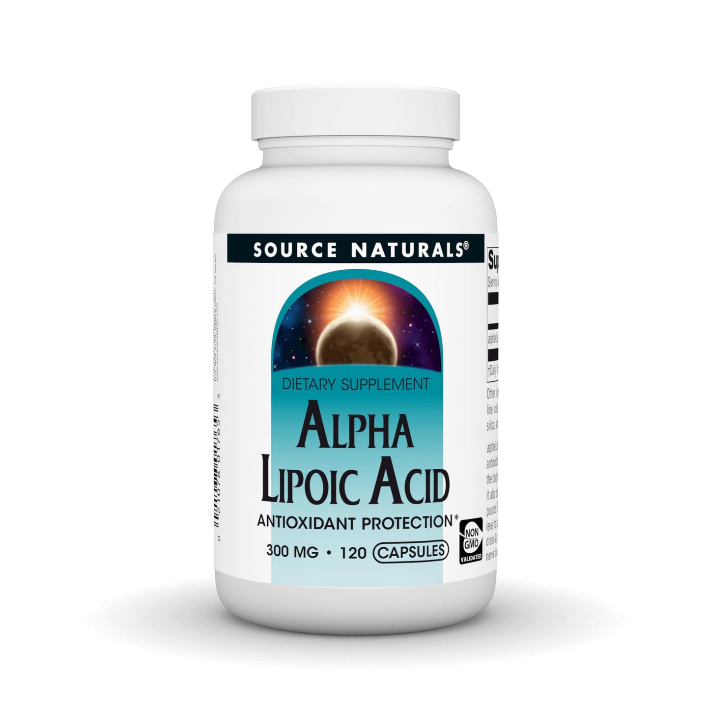 Source Naturals Alpha Lipoic Acid 300 mg, 120 Capsules