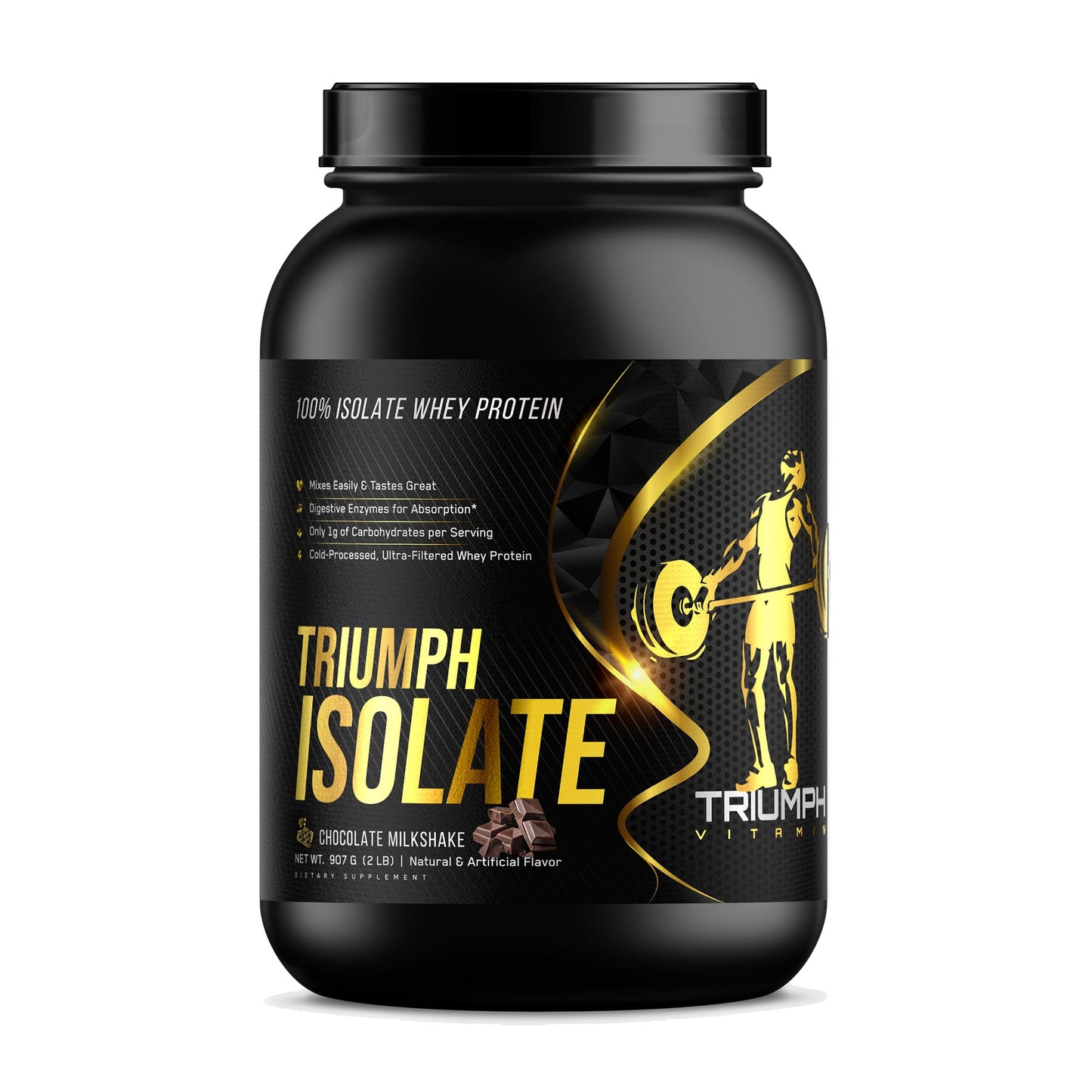 TRIUMPH VITAMIN 100% Whey Isolate Chocolate Powder 50