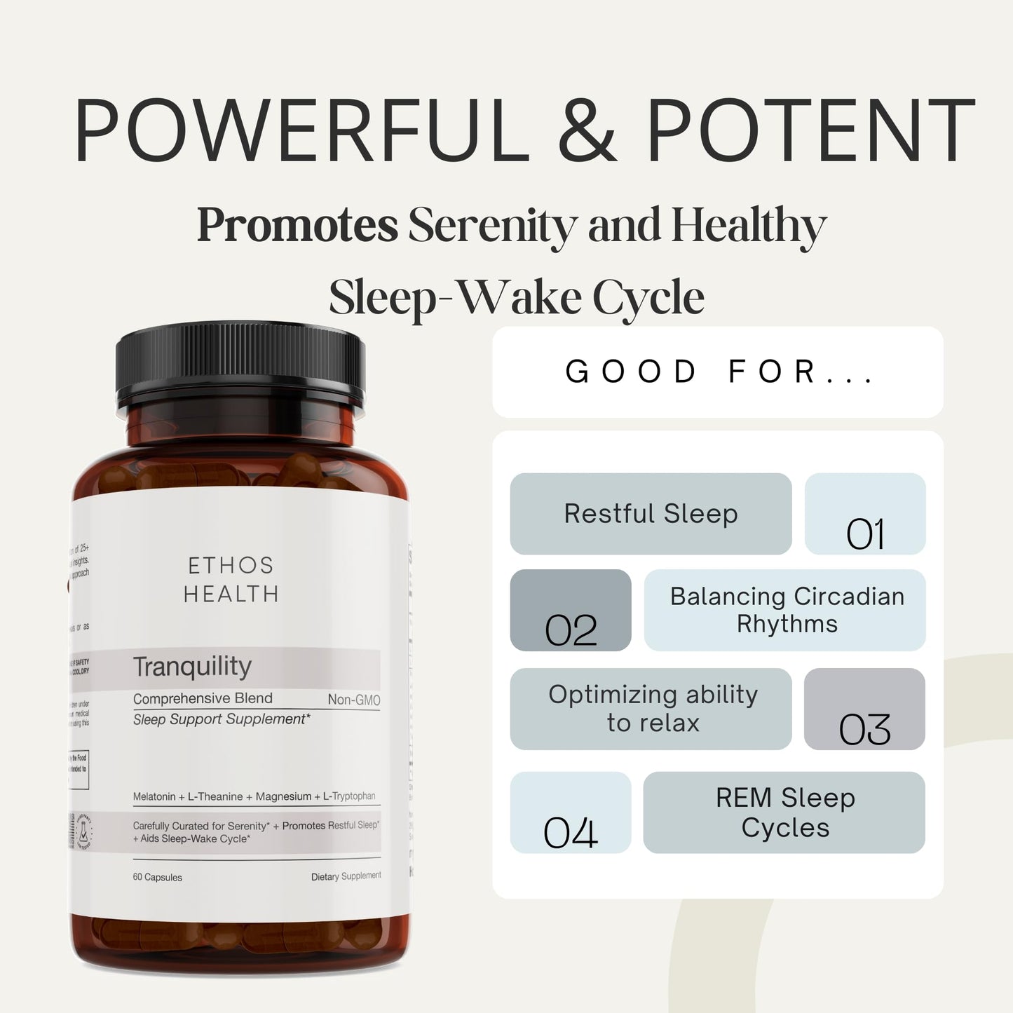 Dr. Scott's Natural Sleep Remedy Melatonin Sleep Aid Capsules, 60 Count