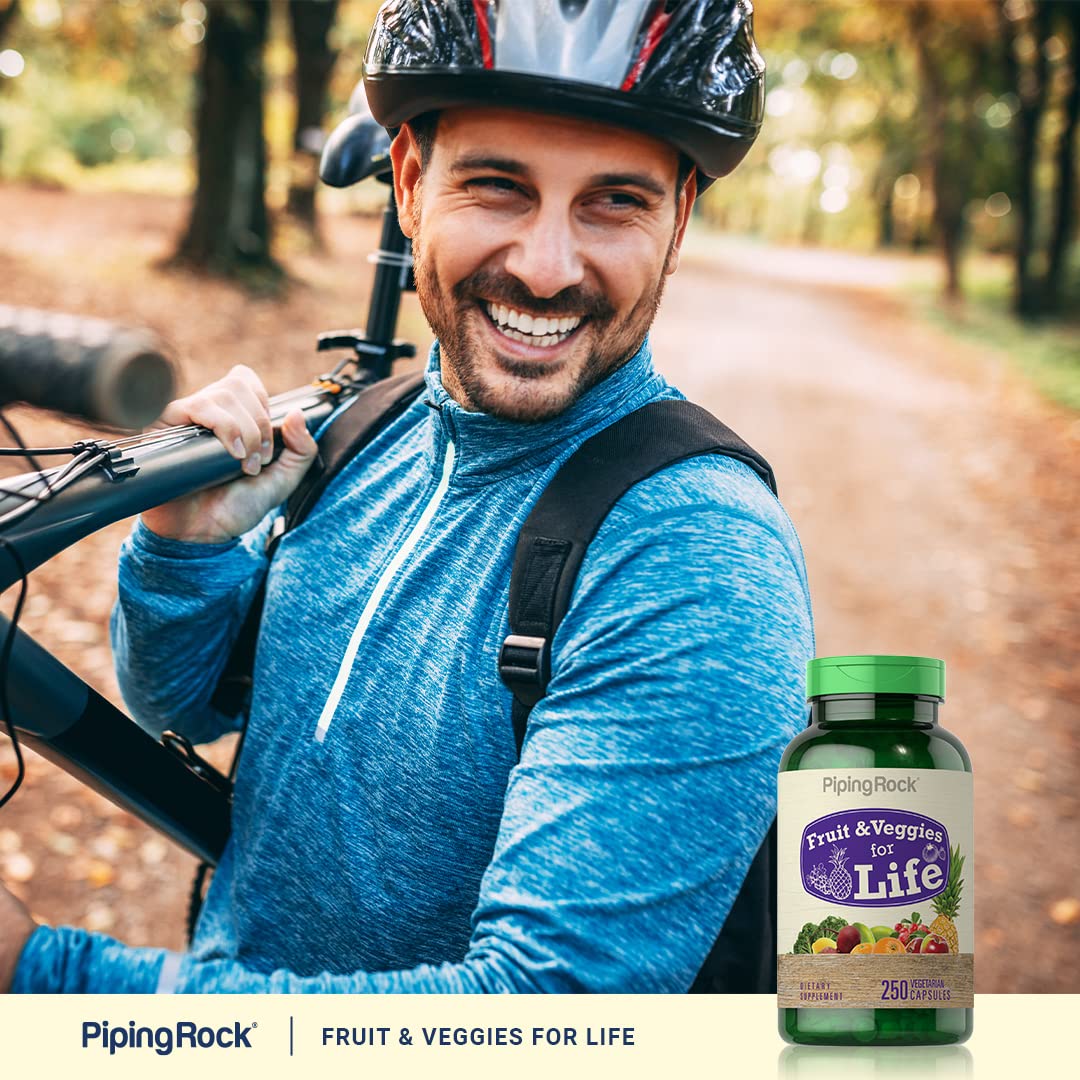 Piping Rock Fruits and Veggies Supplement, 250 Capsules
