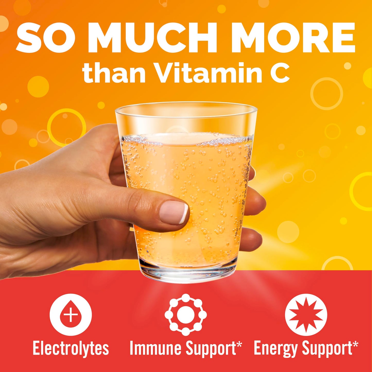 Emergen-C 1000mg Vitamin C Immune Support Powder, Tangerine, 9.9 oz