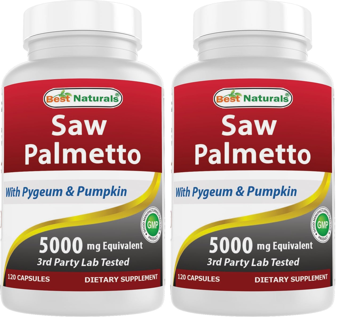 Best Naturals Saw Palmetto 10:1 Extract Prostate Supplements for Men Capsule, 240 Capsules