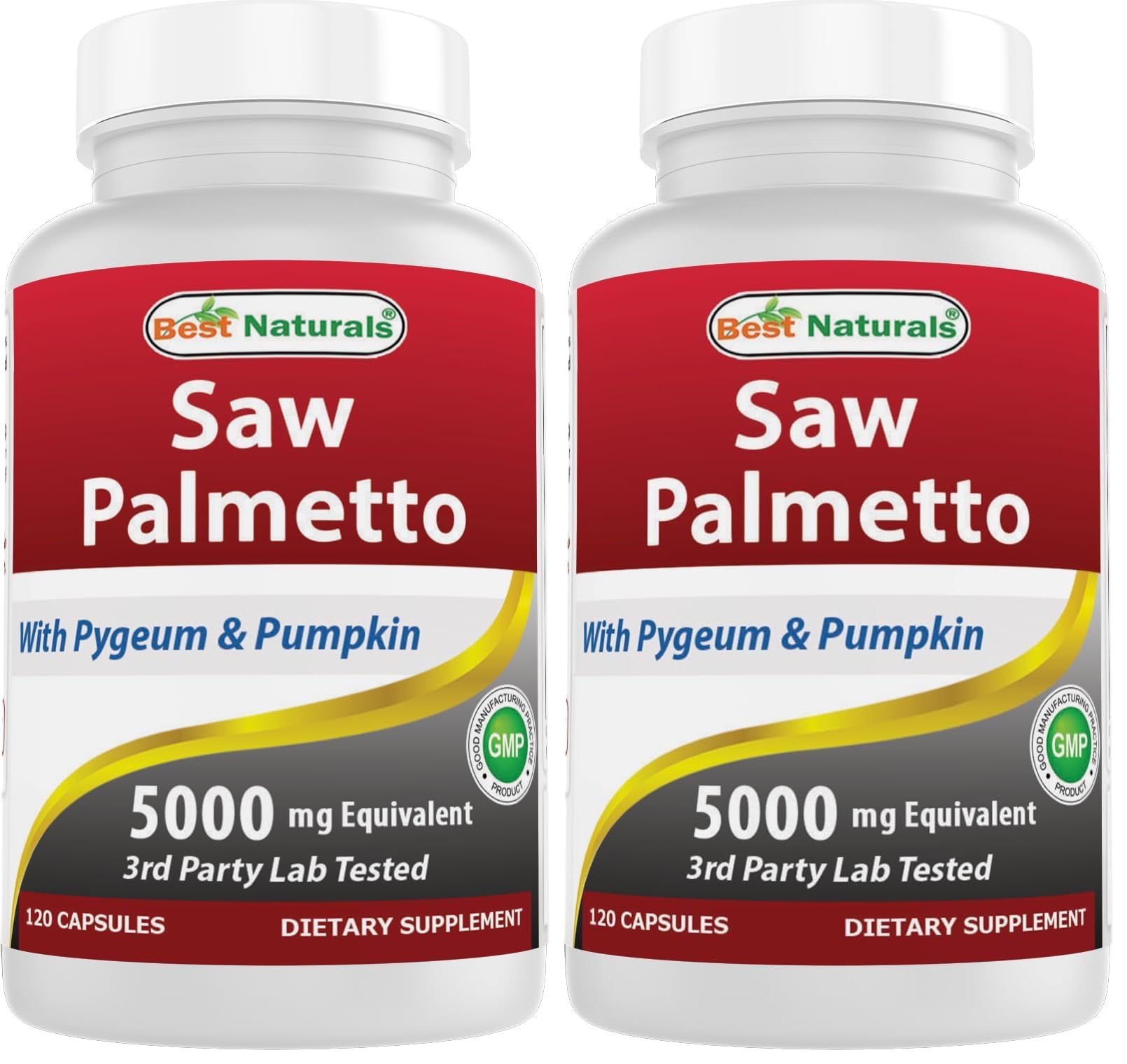 Best Naturals Saw Palmetto 10:1 Extract Prostate Supplements for Men Capsule, 240 Capsules