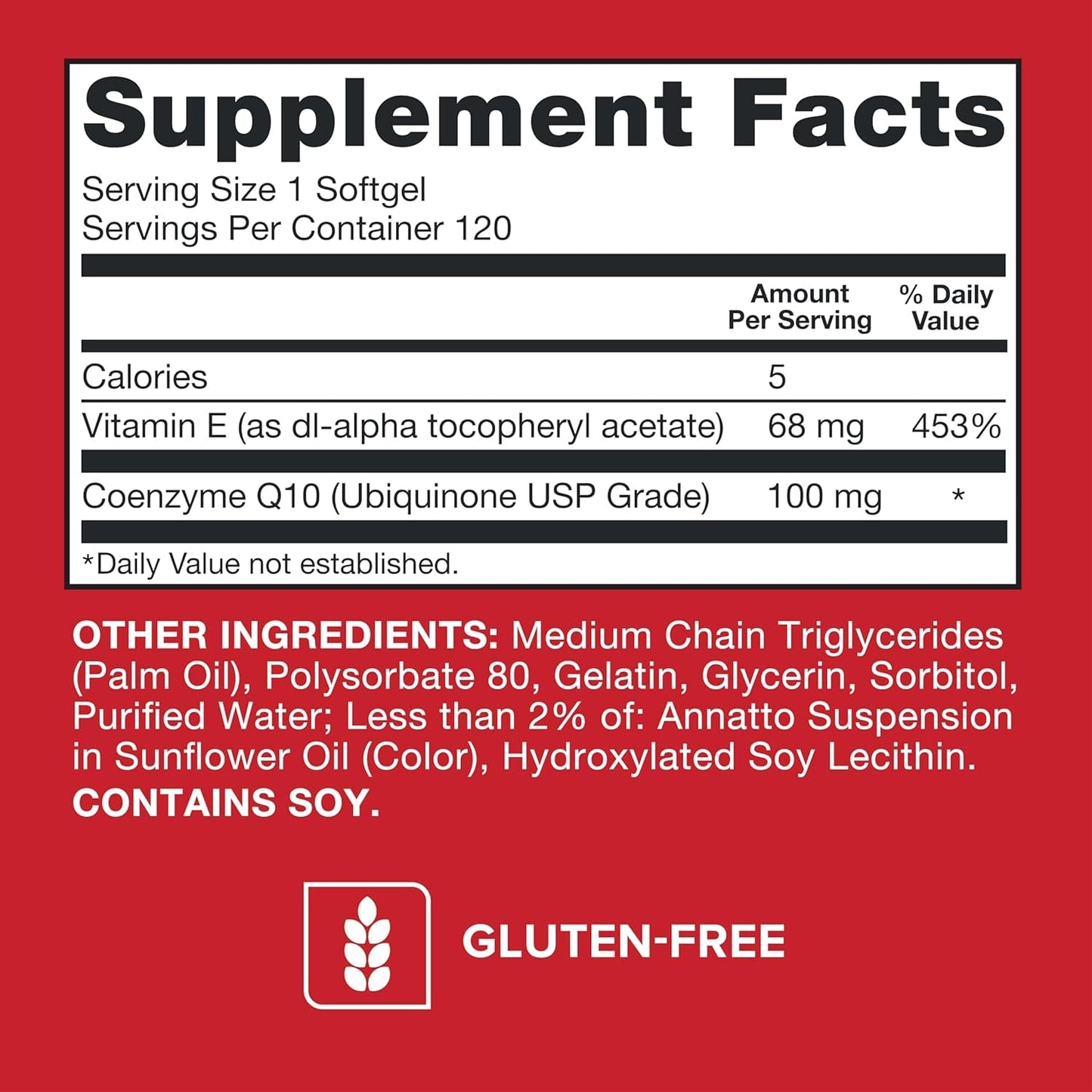 Qunol CoQ10 100mg Softgels 240 Count
